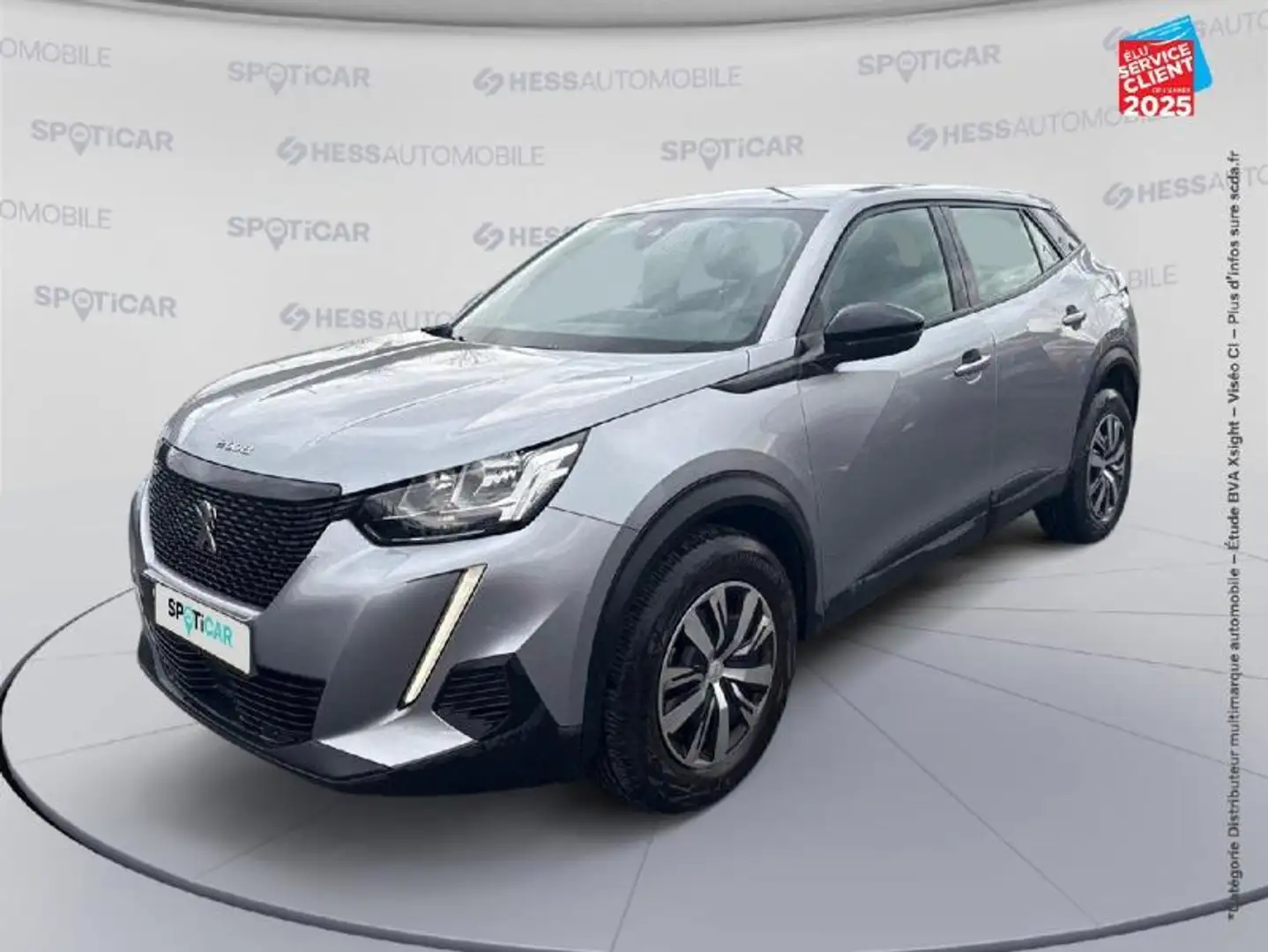 Peugeot 2008 1.2 PureTech 100ch S/S Active Pack Radar AR Carpla Gris - 1