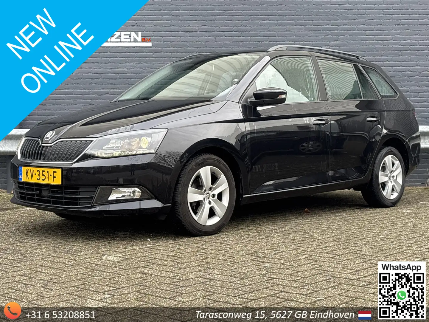 Skoda Fabia Combi 1.2 TSI Ambition Business € 4.900 NETTO | Cl Zwart - 1