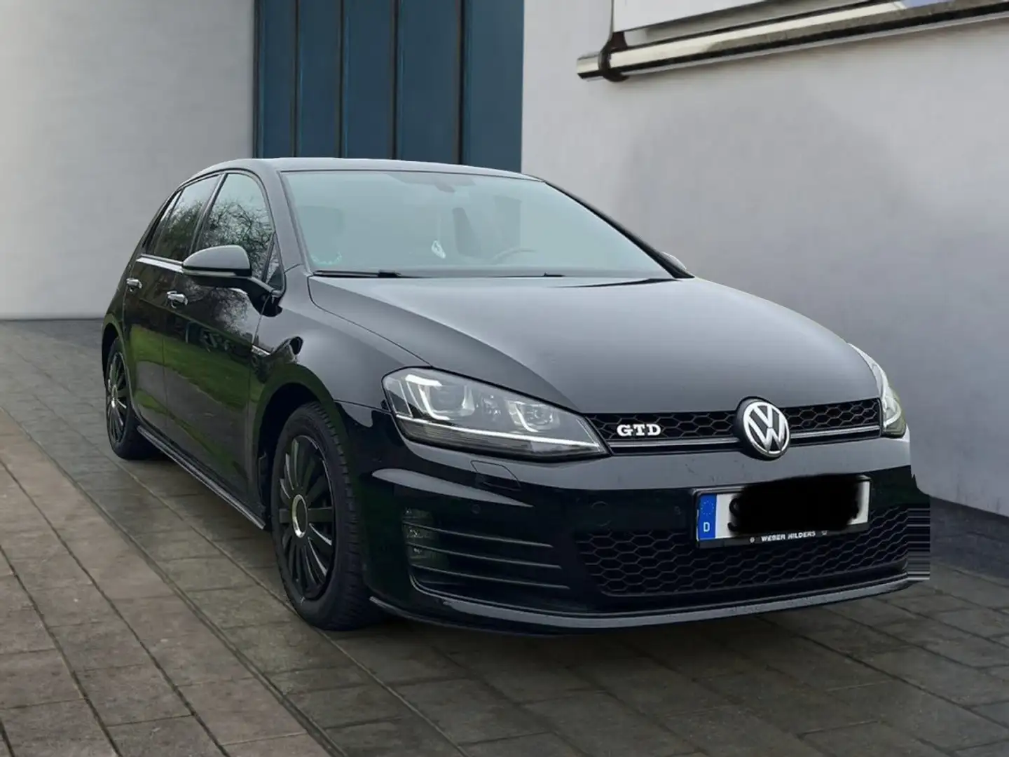 Volkswagen Golf VII Lim. GTD BMT*BiXenon*PDC*NAV* Klima Xenon Zwart - 1