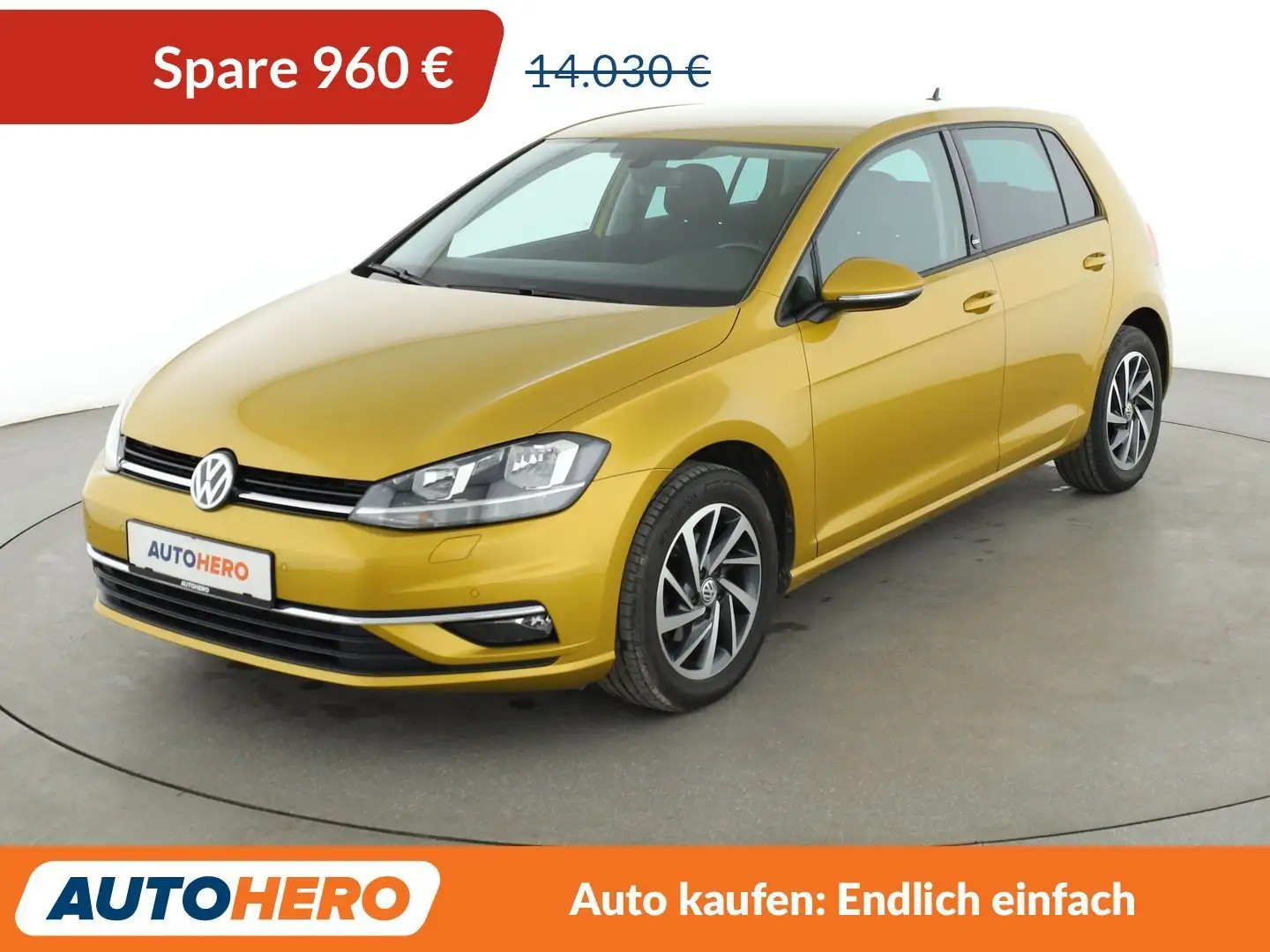 Volkswagen Golf 1.0 TSI Sound *NAVI*ACC*PDC*SHZ*KLIMA* Gold - 1