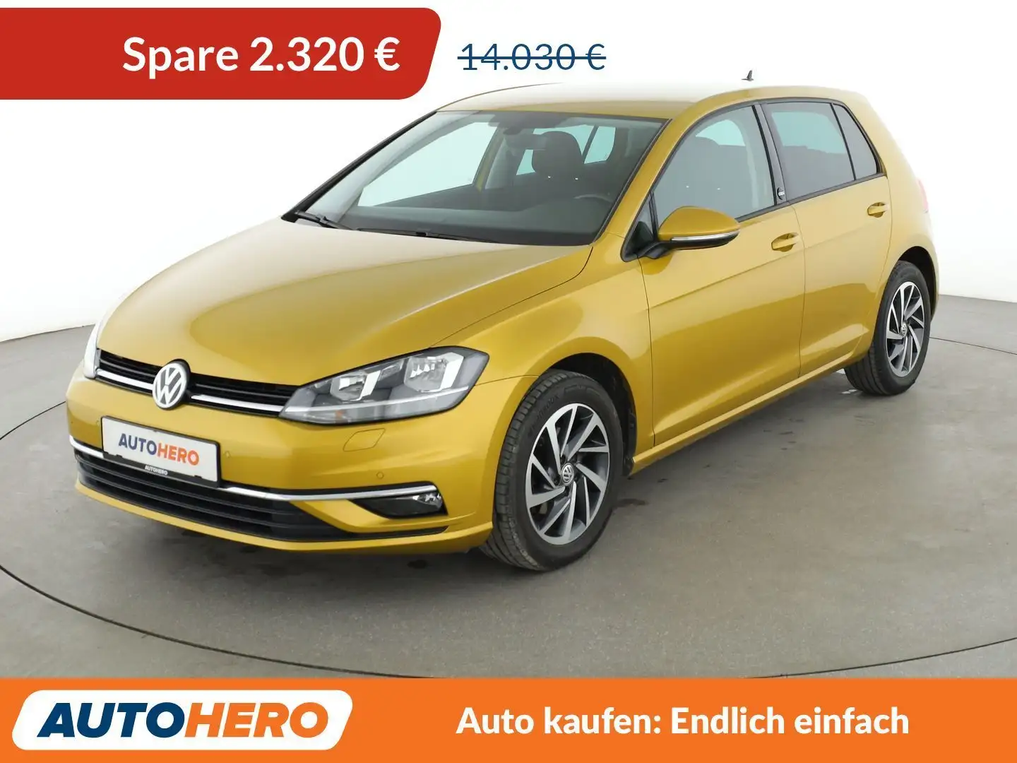 Volkswagen Golf 1.0 TSI Sound *NAVI*ACC*PDC*SHZ*KLIMA* Gold - 1