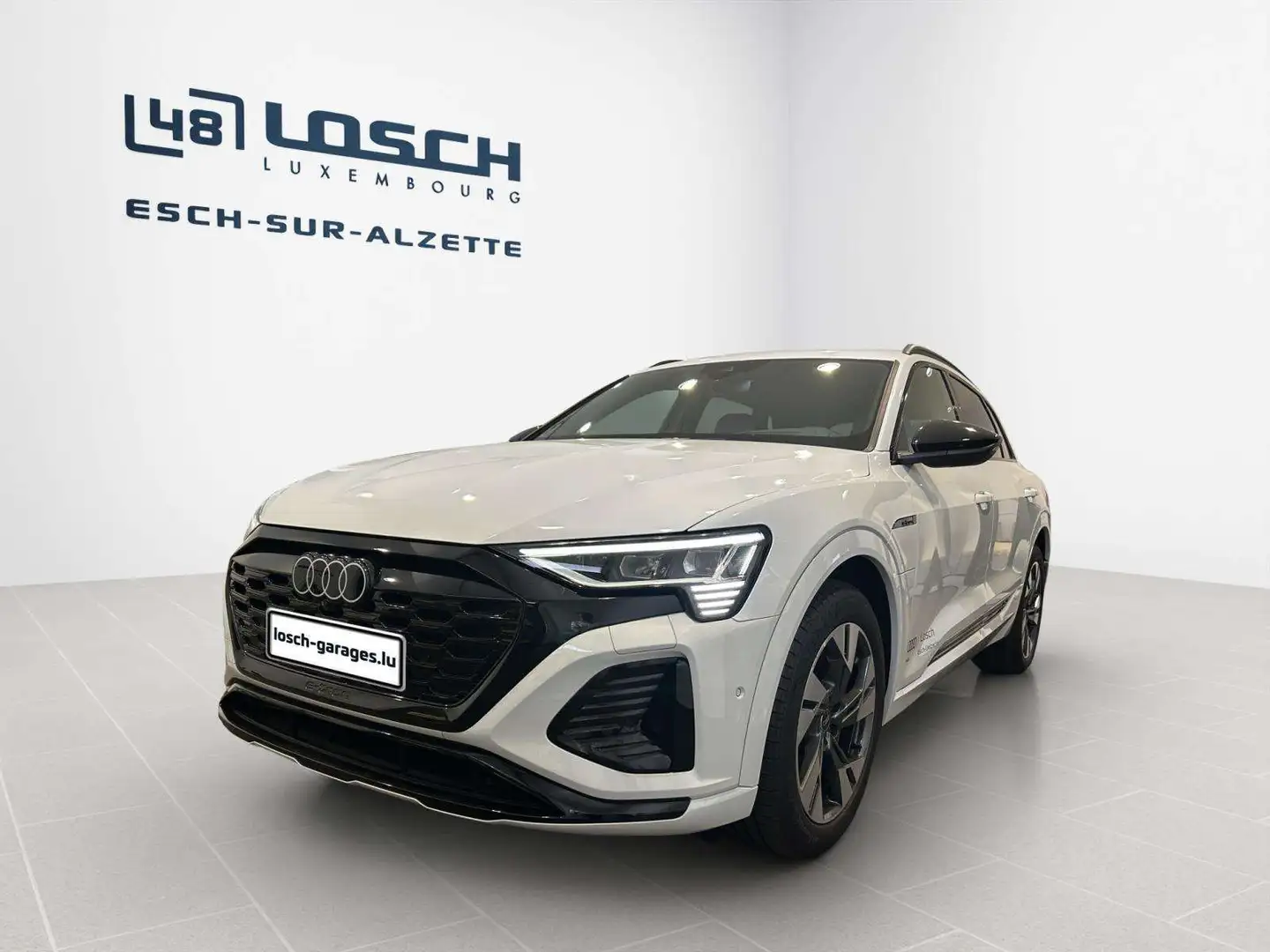Audi Q8 e-tron S line-50 Biały - 2