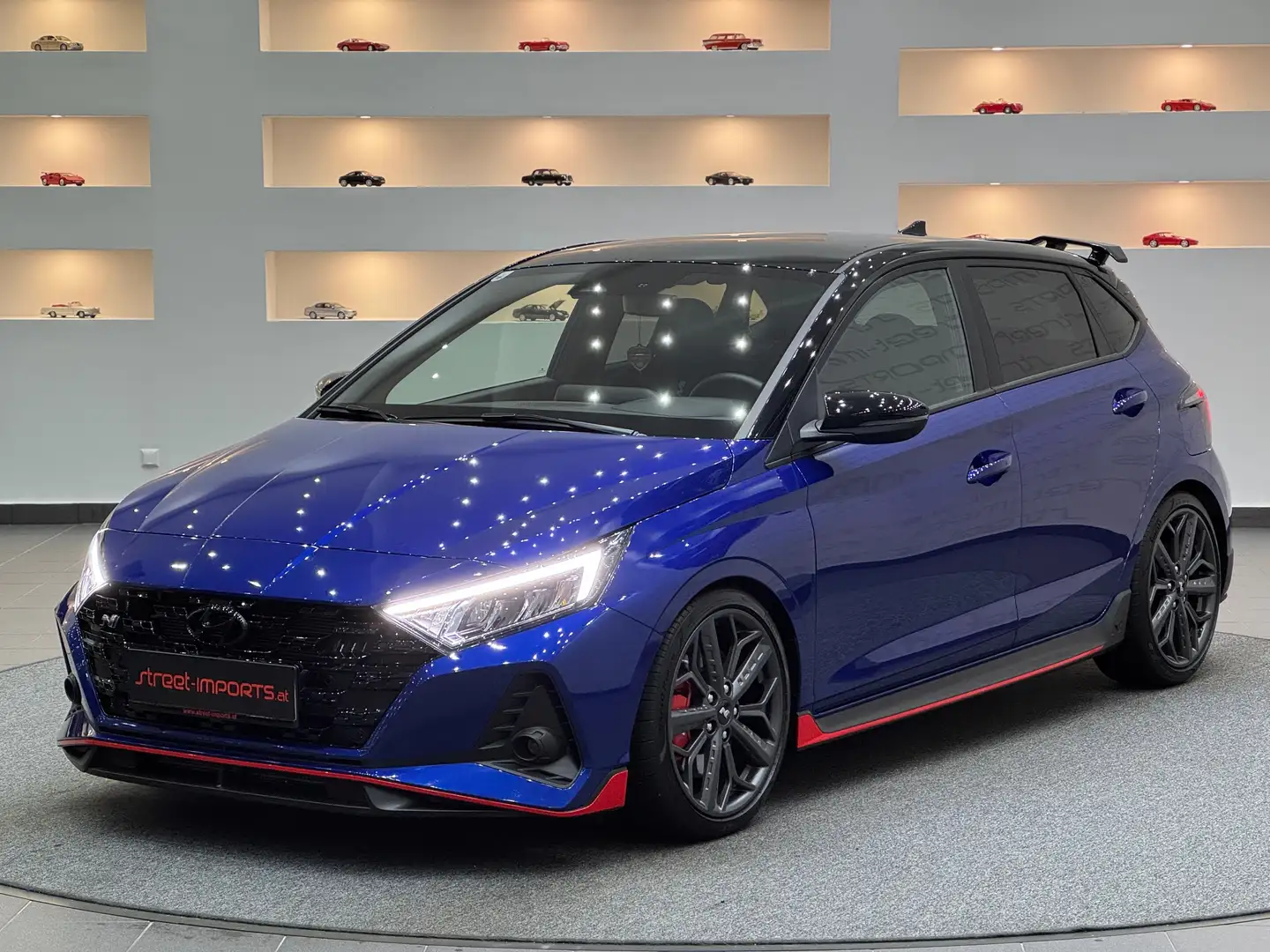 Hyundai i20 N *KW-Gewindefahrwerk*Lenkradheizung*LED* Blau - 1
