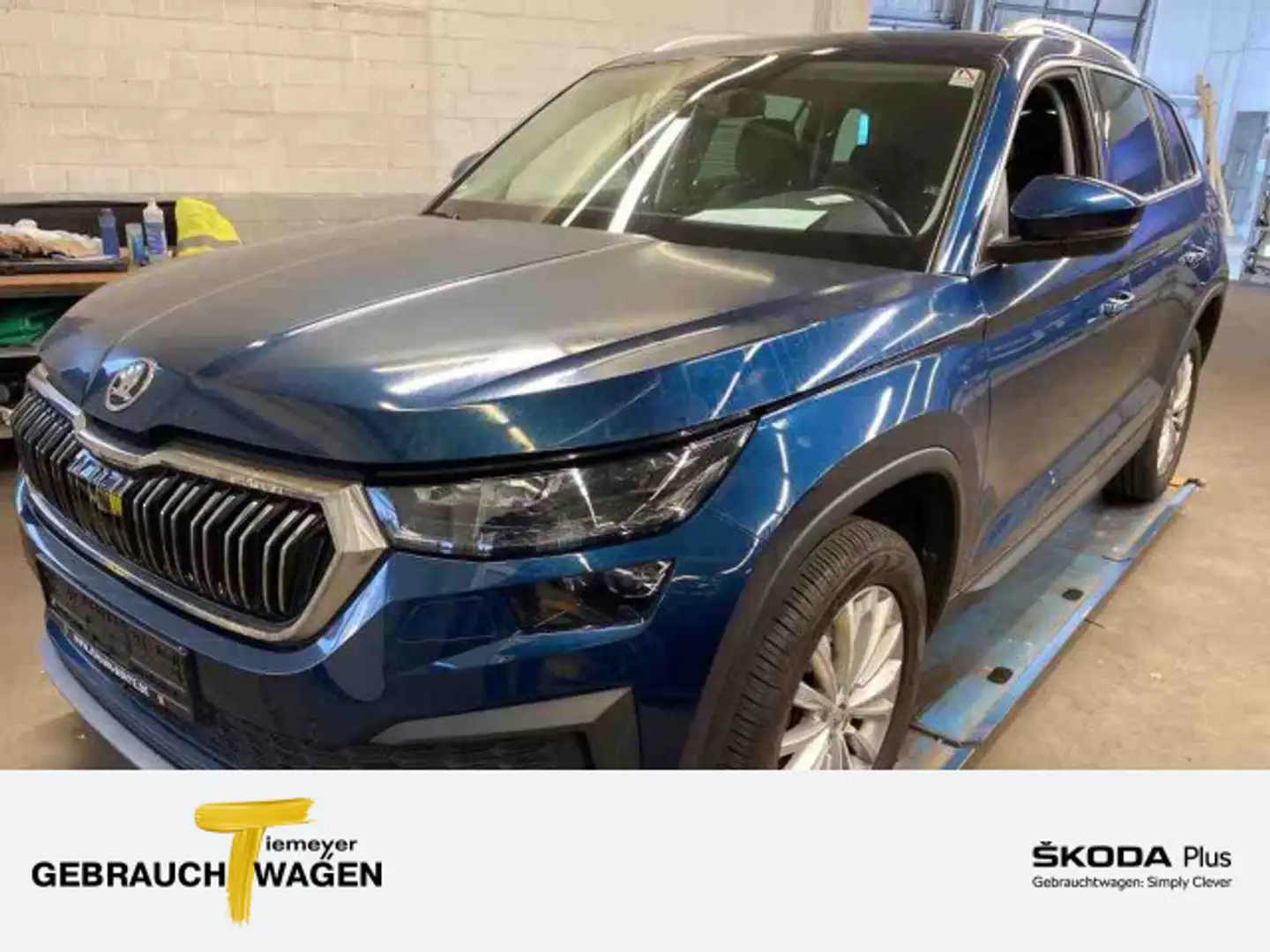 Skoda Kodiaq 2.0 TDI DSG STYLE TEILLEDER ASSIST KAMERA Blau - 1
