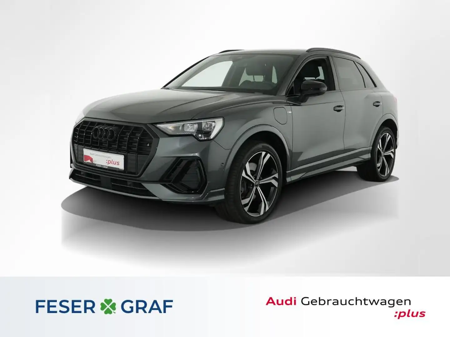 Audi Q3 45 TFSI e S Line Int Pano,Navi,Leder,Kameras Grau - 1