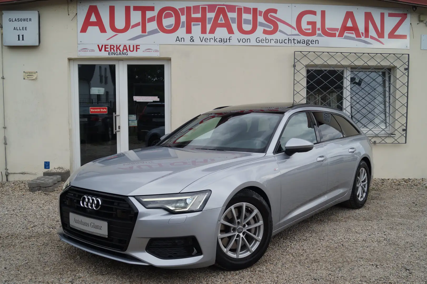 Audi A6 50 TDI quattro sport S line Voll Silber - 1