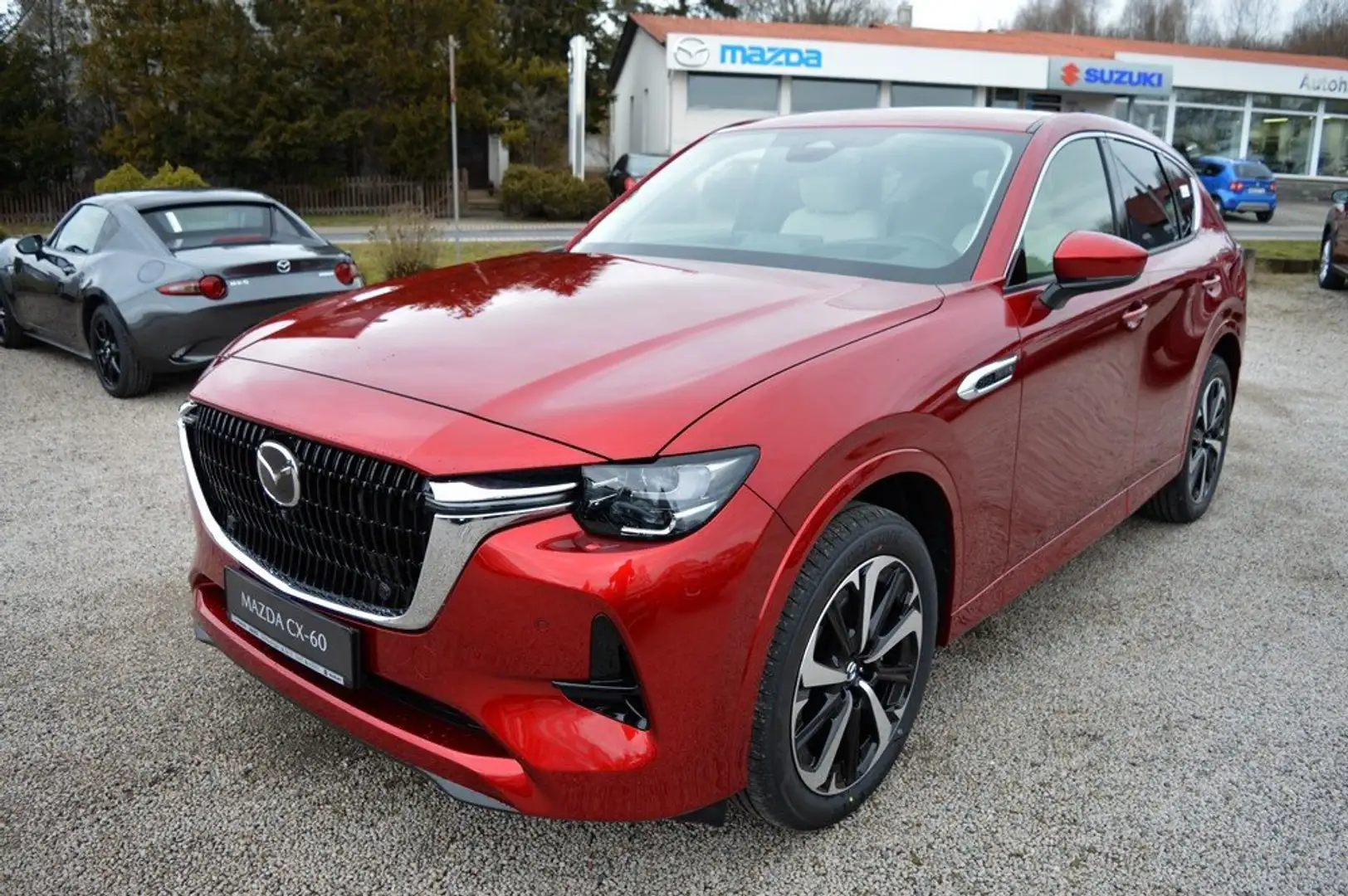 Mazda CX-60 e-SKYACTIV-D 200 M HYBRID TAKUMI *Voll+Pano!* Rojo - 2