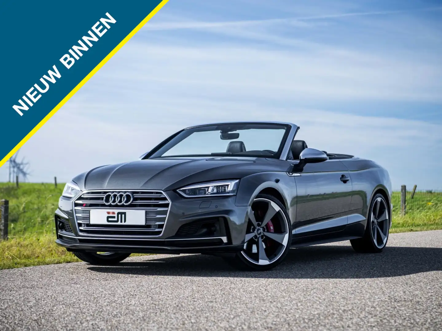Audi S5 Cabriolet 3.0 TFSI ACC. RS Zetels Massage etc. Gris - 1