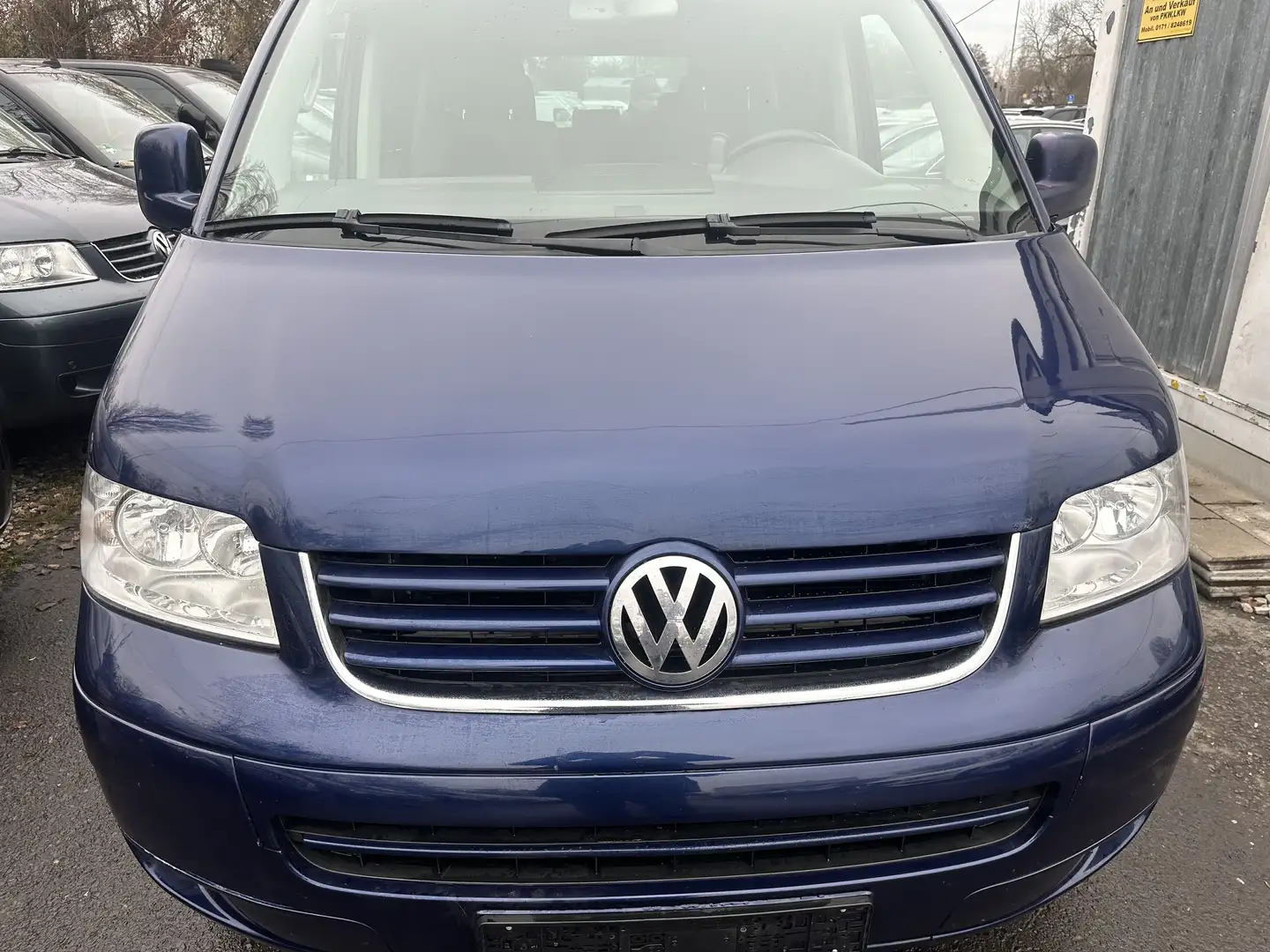 Volkswagen T5 Multivan Comfortline 2,5 TDI 131ps STANDHEIZUNG NAVI KLIMA Blau - 2