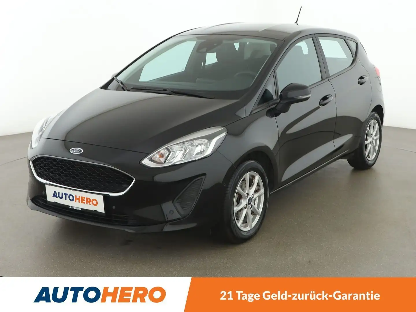 Ford Fiesta 1.1 Trend *TEMPO*CAM*SPUR*KLIMA*BT*ANDROID*ALU* Schwarz - 1