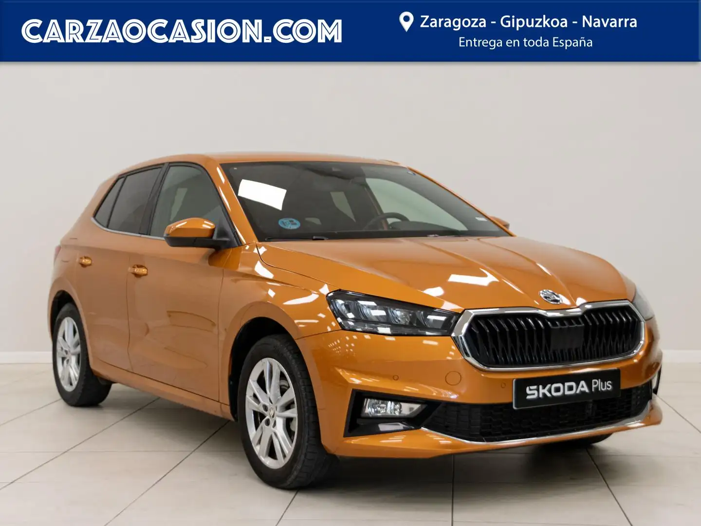 Skoda Fabia 1.0 TSI Design 85kW Naranja - 1