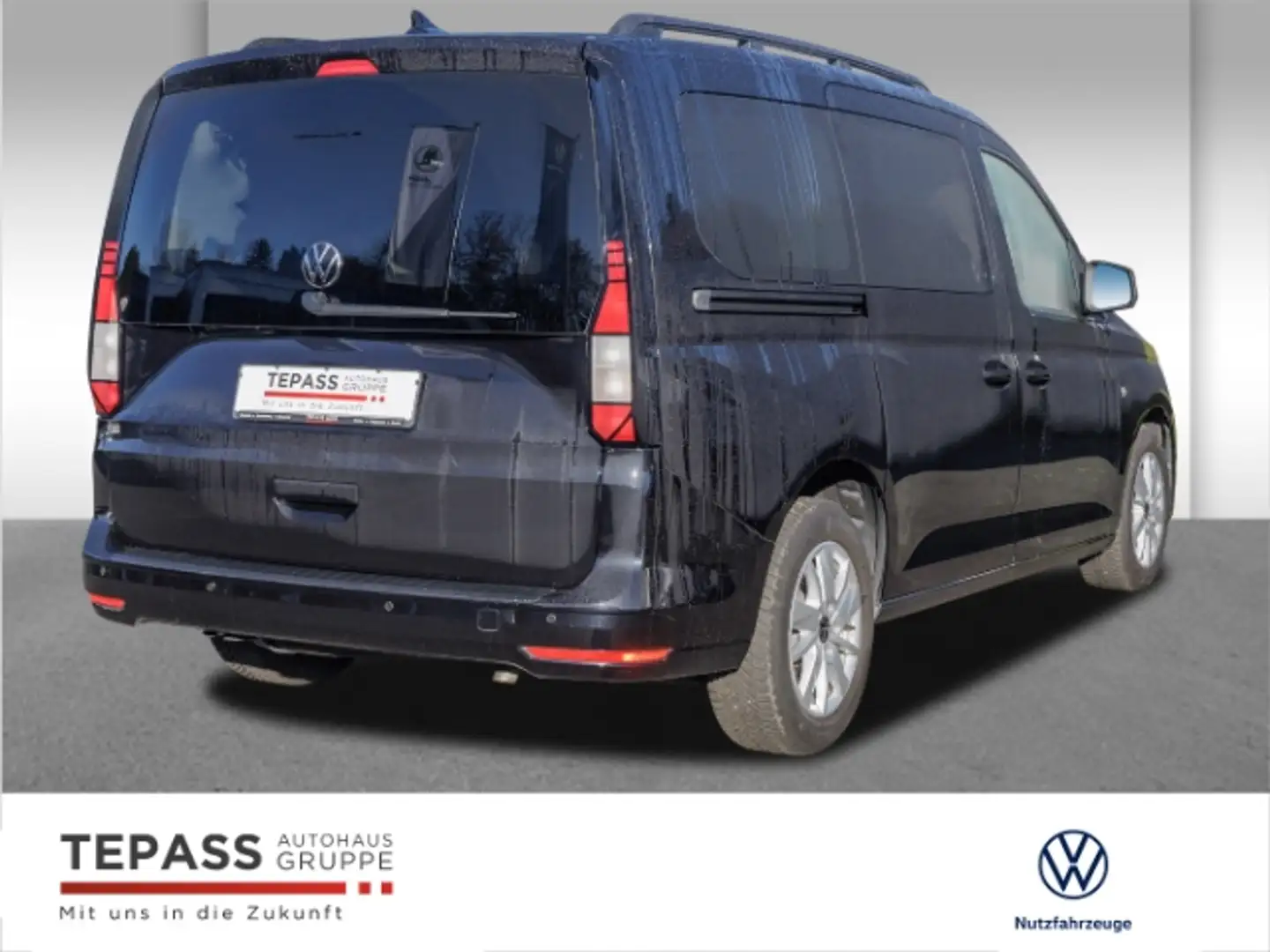 Volkswagen Caddy 2.0l TDI Life KLIMA PDC SHZ APP Fekete - 2