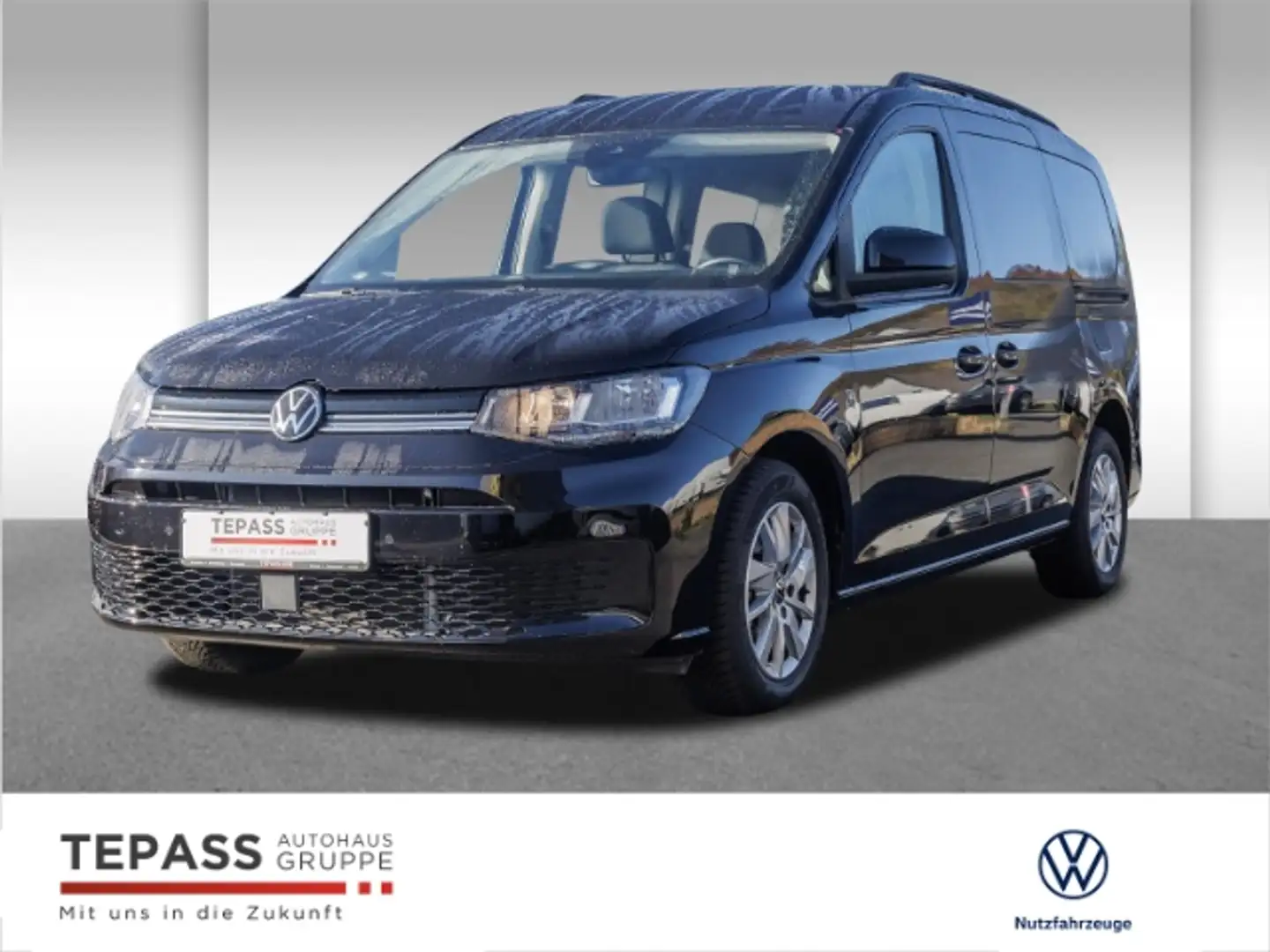 Volkswagen Caddy 2.0l TDI Life KLIMA PDC SHZ APP Fekete - 1