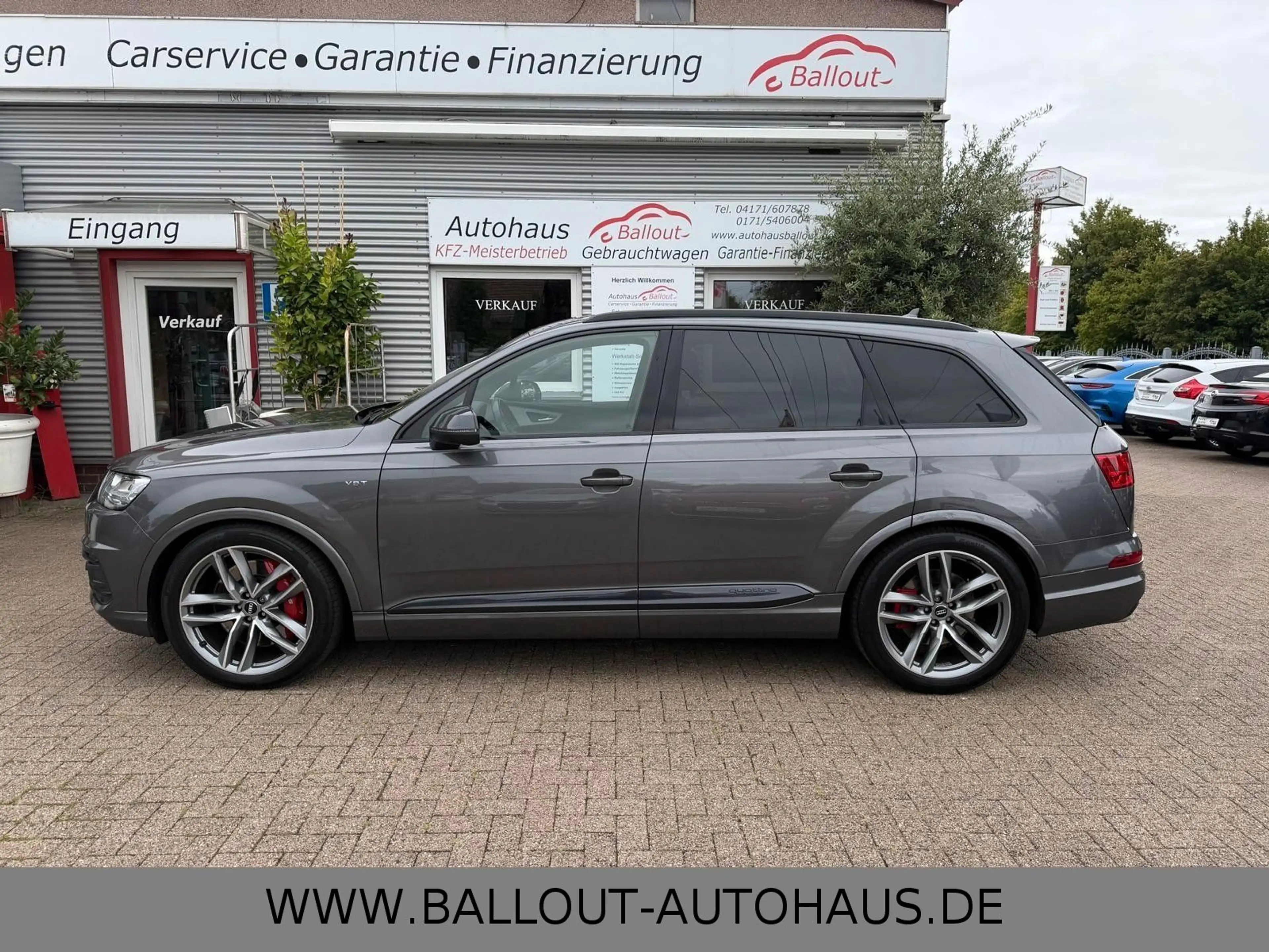 Audi SQ7 4.0 TDI quattro*S-LINE*HUD*PANO*AHK*TOT*SPUR