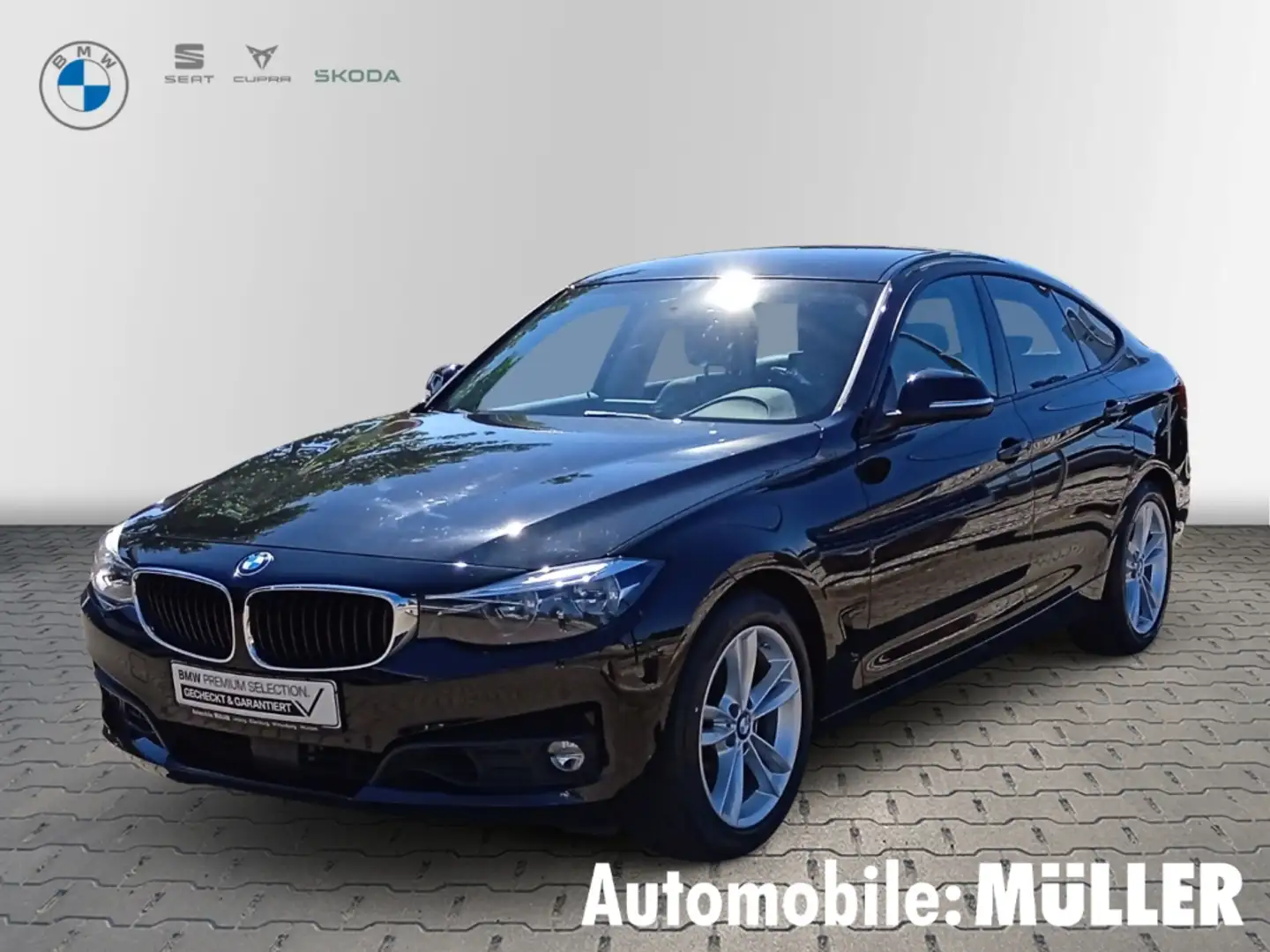 BMW 330 i GT xDrive +AHK+ACC+KAMERA+LED+DAB+ Schwarz - 1