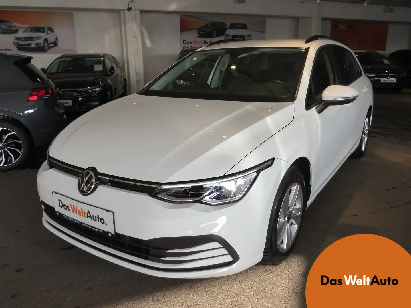 Volkswagen Golf Variant Life TDI Blanc - 1