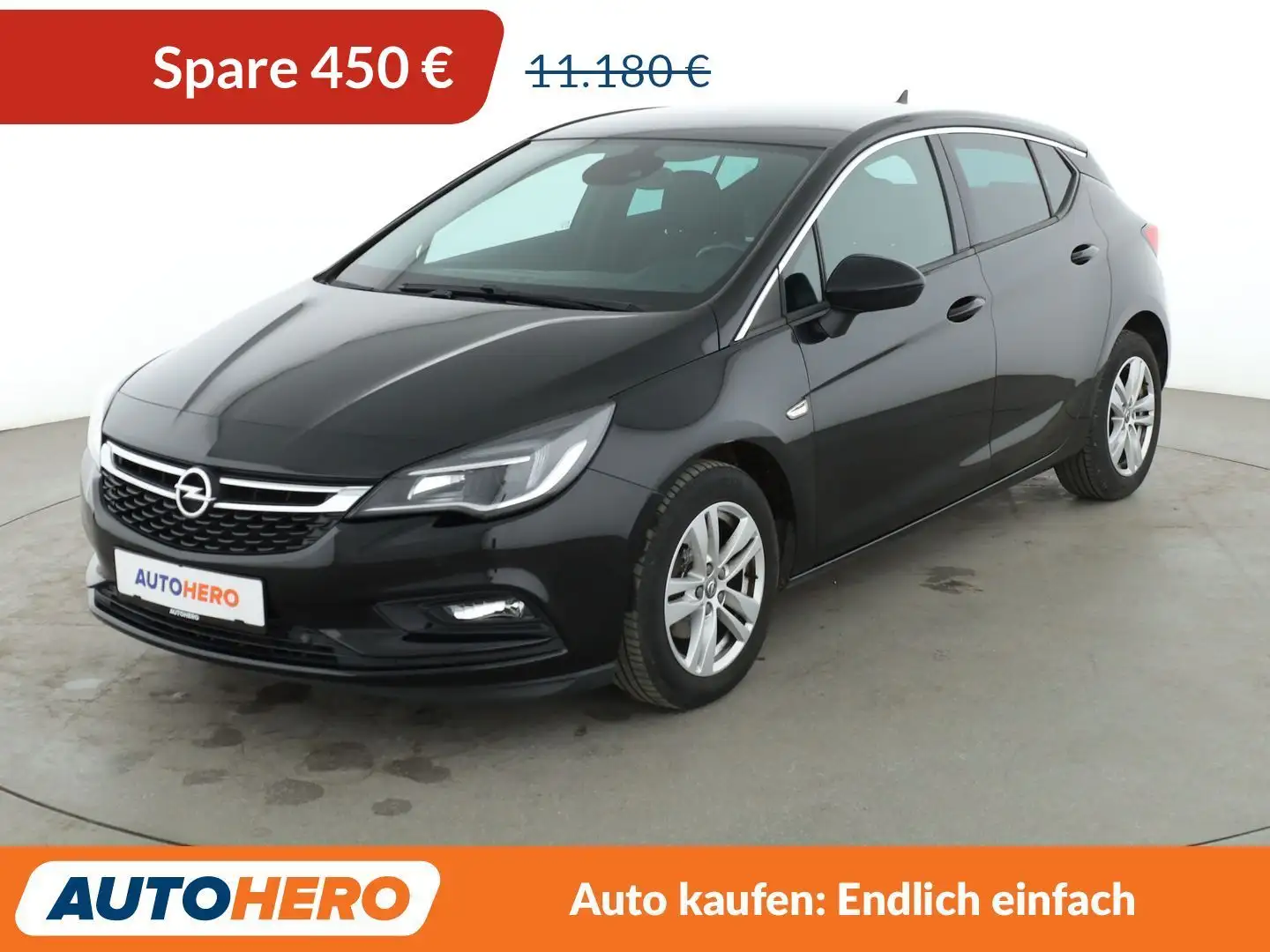 Opel Astra 1.4 SIDI Turbo Dynamic*NAVI*CAM*SPUR*PDC*SHZ* Negro - 1