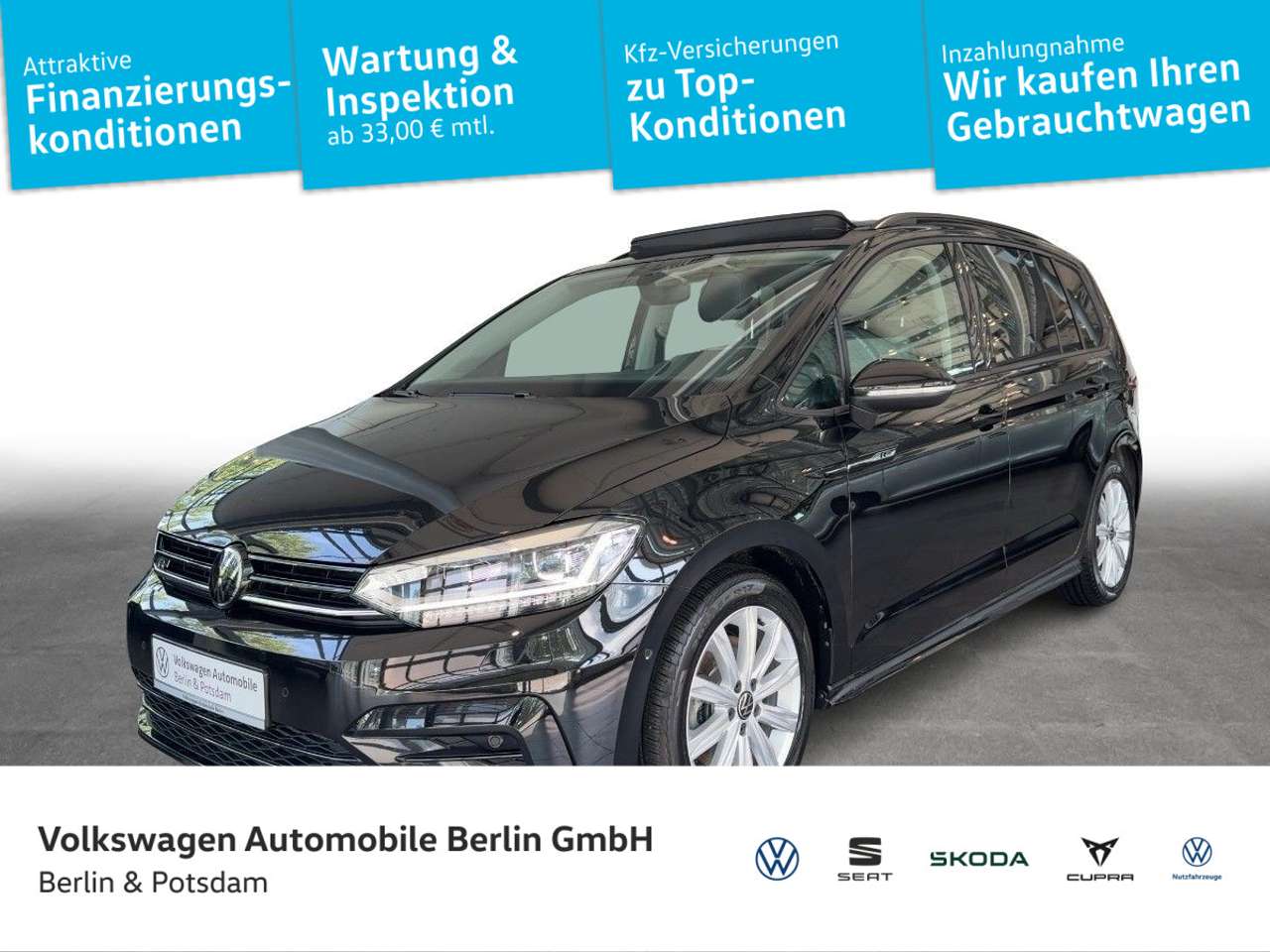 Volkswagen Touran — Volkswagen Touran 1.5TSI DSG R-Line Highline STHZG P-DACH 7