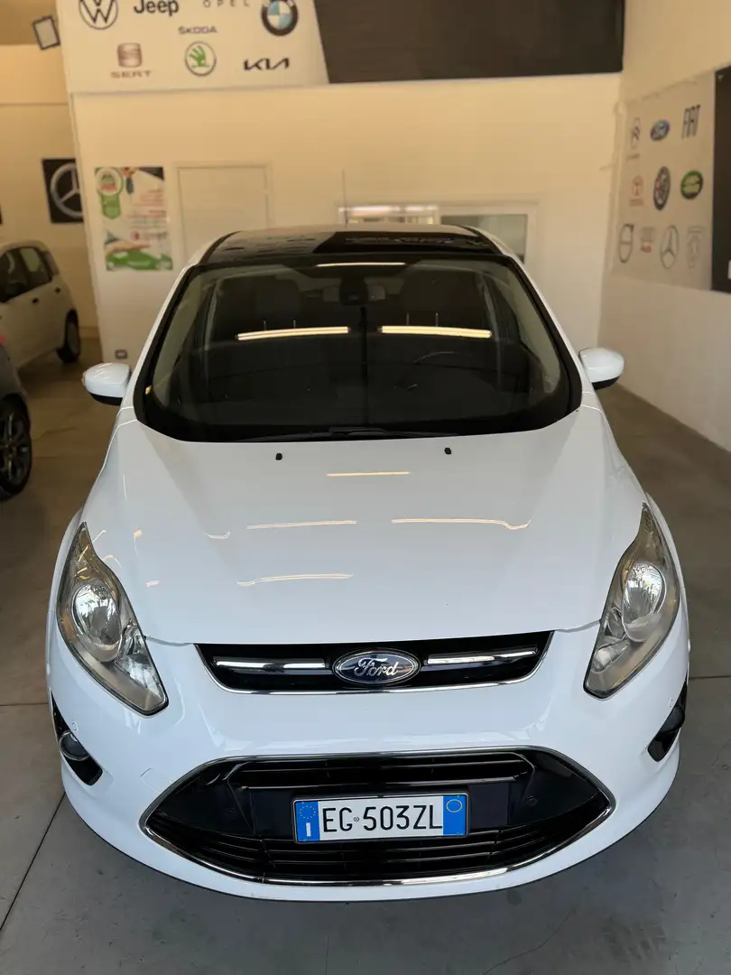 Ford C-Max C-Max 1.6 tdci Titanium 115cv dpf Blanc - 2