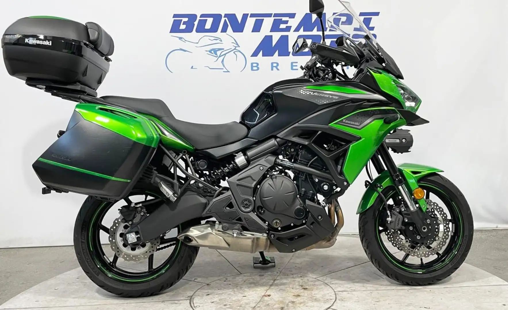 Kawasaki Versys 650 2022 GRAN TOURER - SOLO 30000 KM !! TRIS BORSE Verde - 1