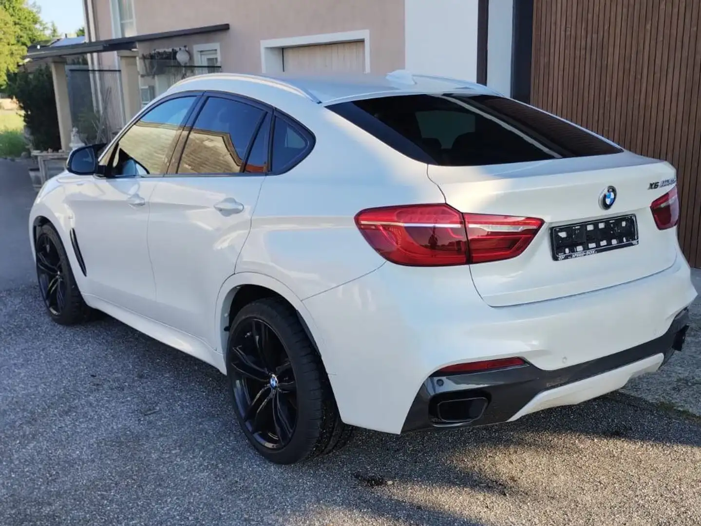 BMW X6 M X6 Diesel M50d Blanc - 2