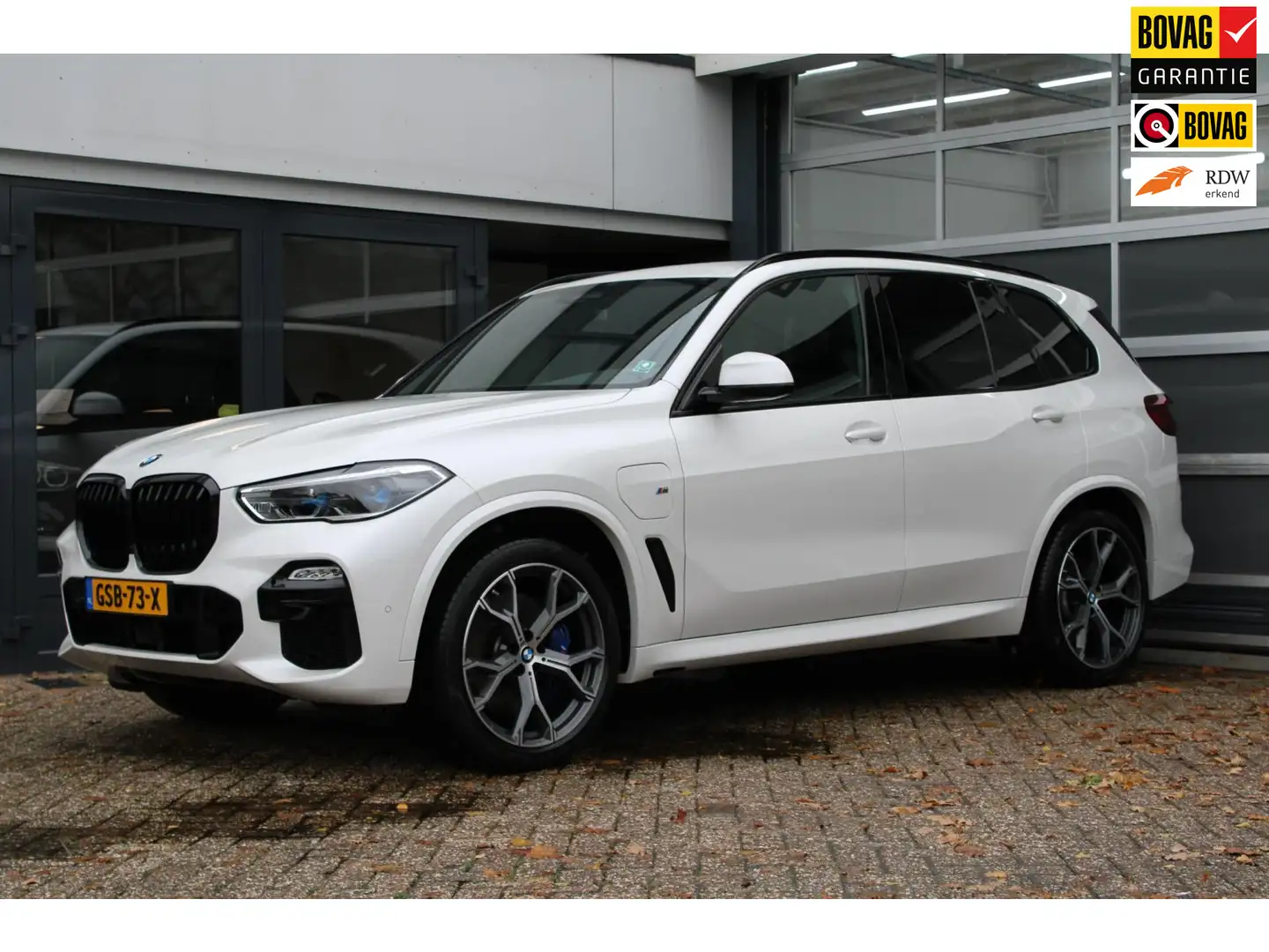 BMW X5 XDrive45e High Executive/M-pakket/luchtvering/Mem/ Weiß - 1