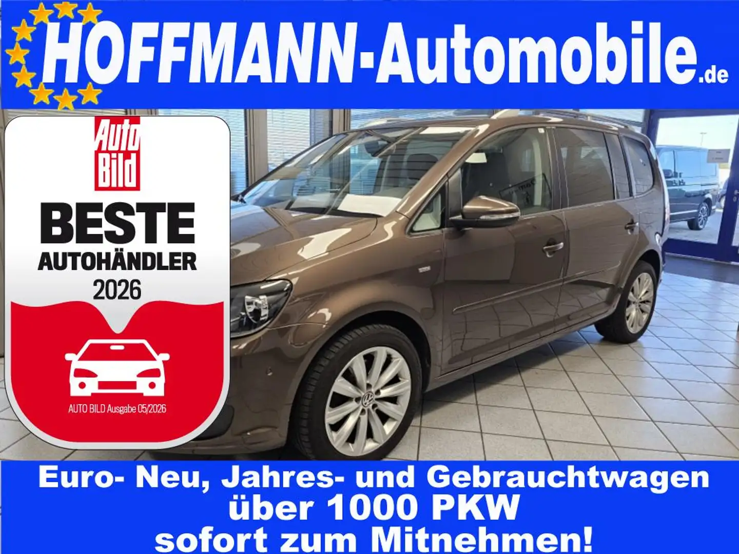 Volkswagen Touran Life AHK,Navi,Sitzheizung,Kamera,PDC Brun - 1