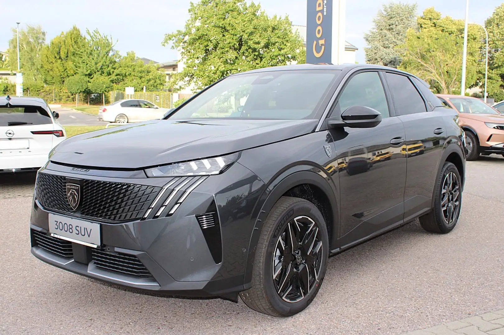 Peugeot 3008 Hybrid 145 e-DCS6 GT Grau - 1