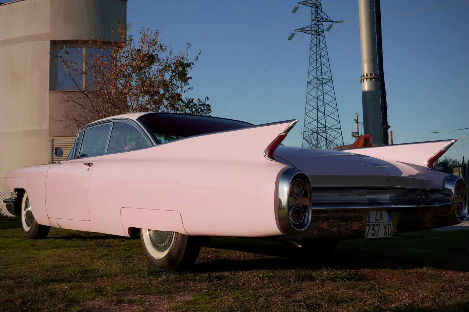 Cadillac Deville coupe Paars - 2