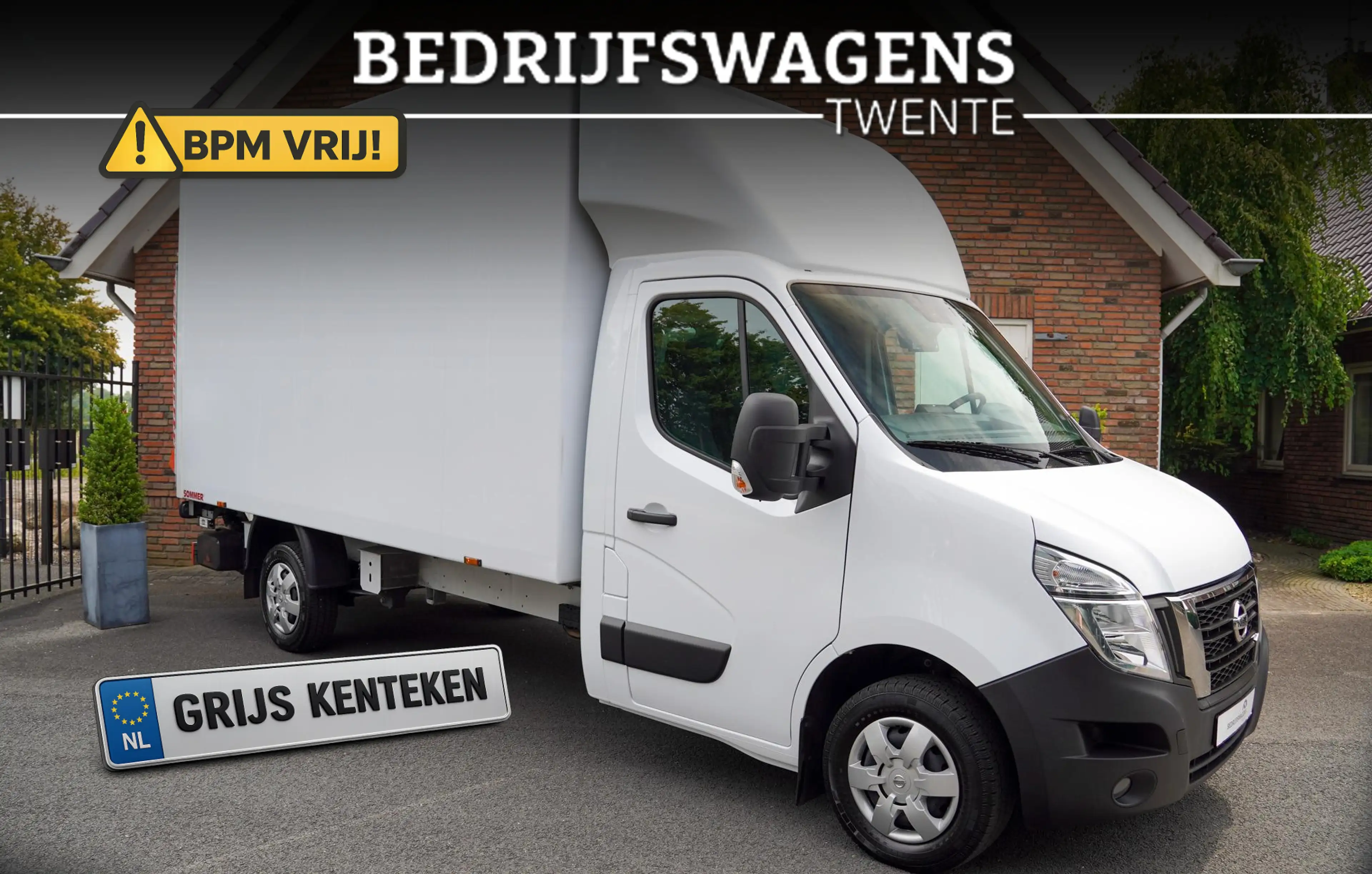 Nissan Interstar Bakwagen 2.3 DCI 163pk LAADKLEP LxBxH 408x205x220