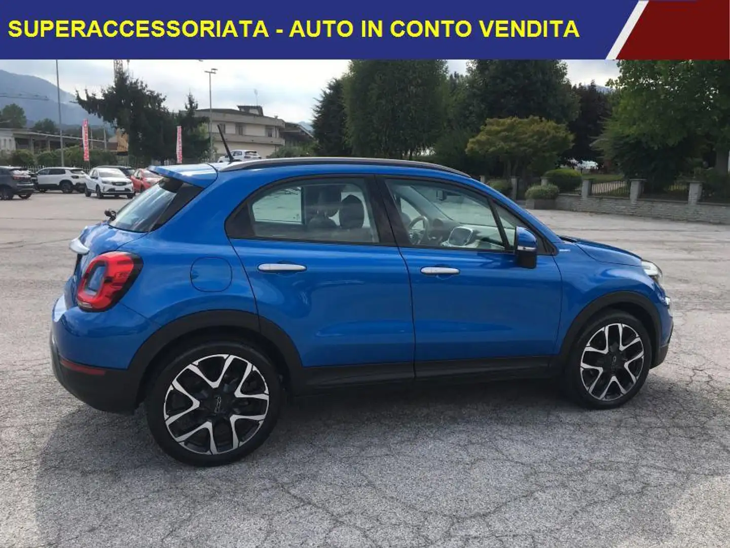 Fiat 500X 1.6 Mjt 130cv Cross SUPER-ACCESSORIATA Blauw - 2