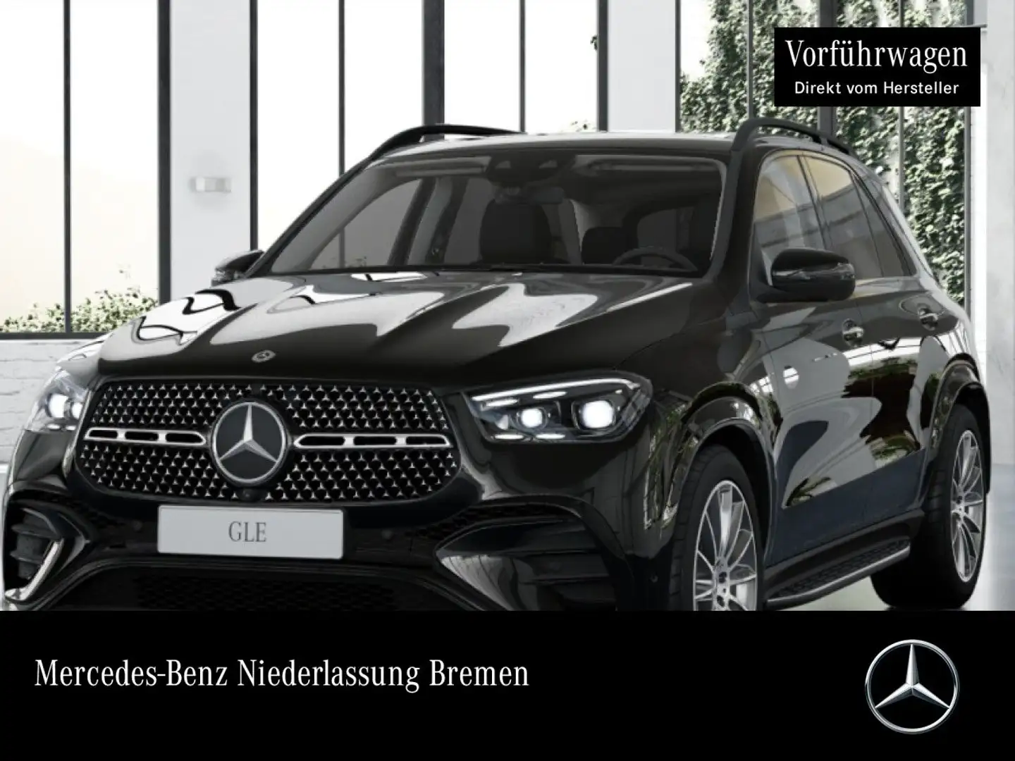 Mercedes-Benz GLE 300 d 4M AMG+NIGHT+PANO+360+AHK+MULTIBEAM+21" Černá - 1