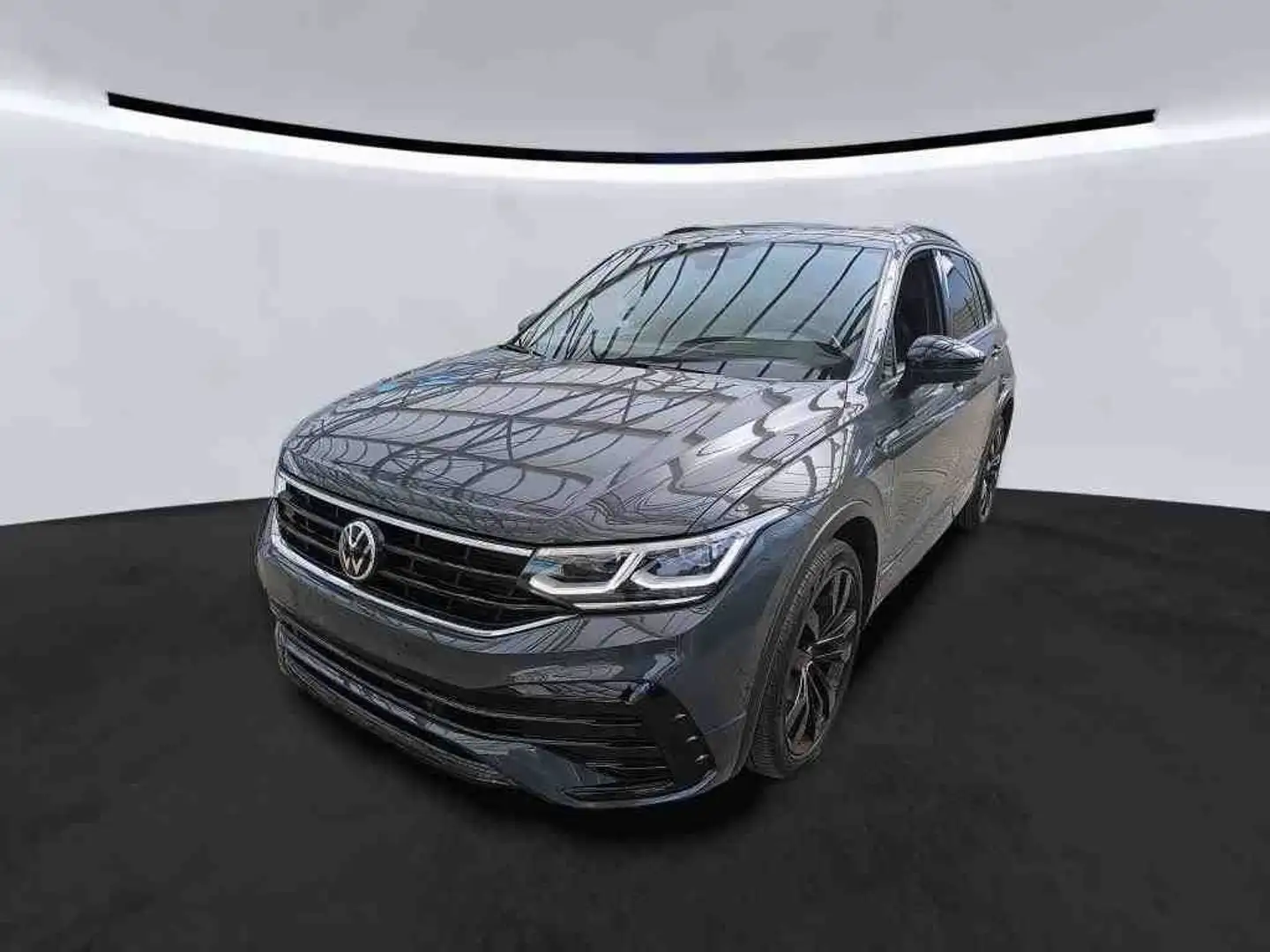 Volkswagen Tiguan R-Line 4M 2.0 TDI DSG Black Style Pano Grau - 2
