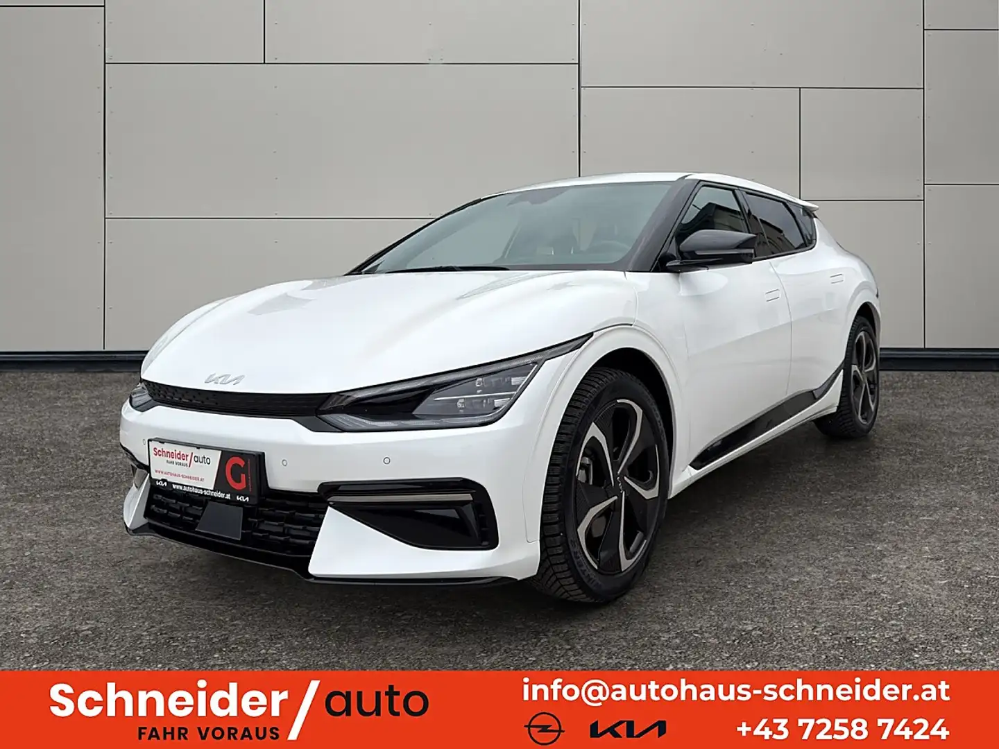 Kia EV6 AWD GT-Line Pro Aut. Weiß - 1
