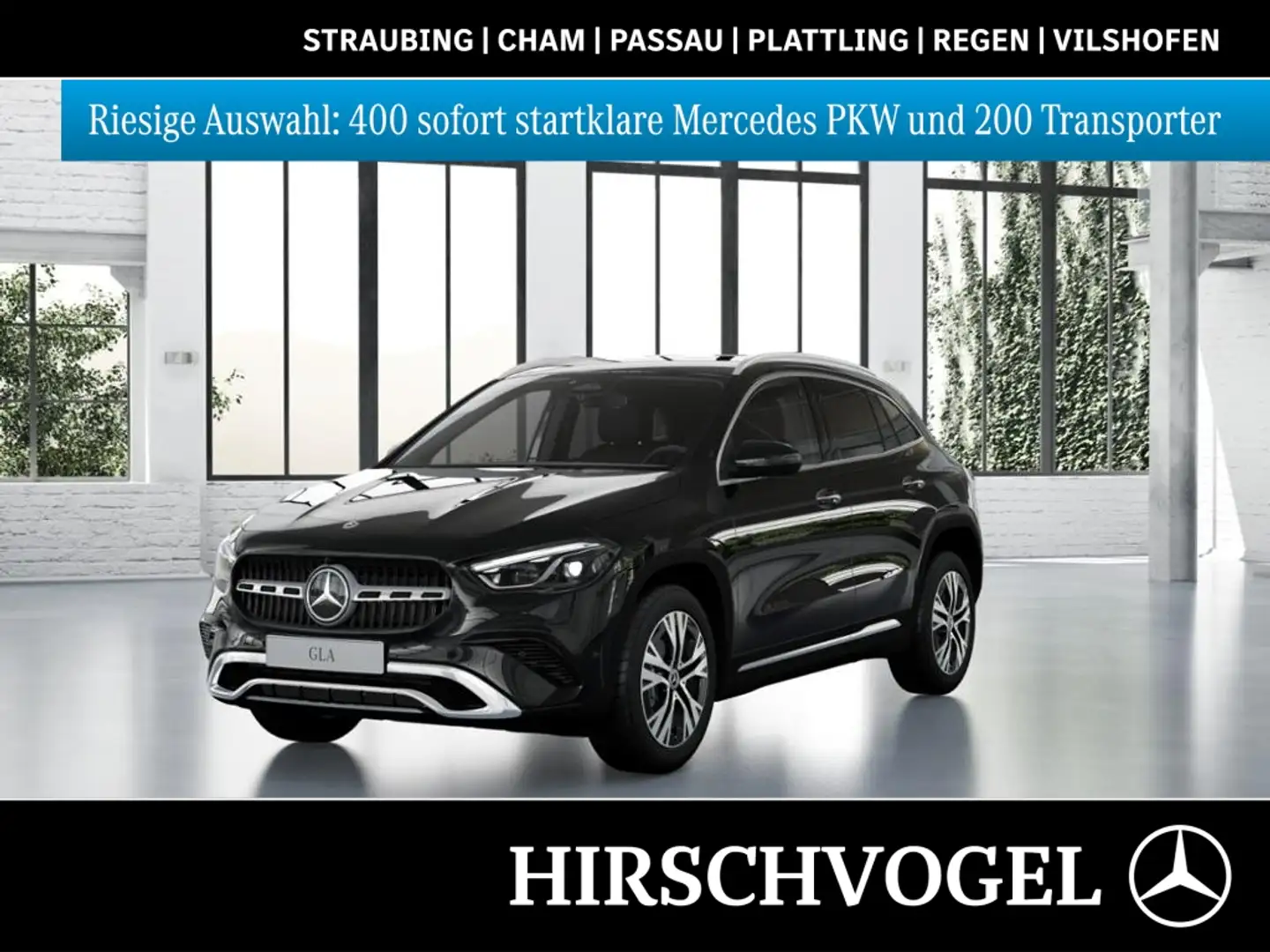 Mercedes-Benz GLA 180 Progressive Line+AHK+DISTRONIC+MULTIBEAM Schwarz - 1