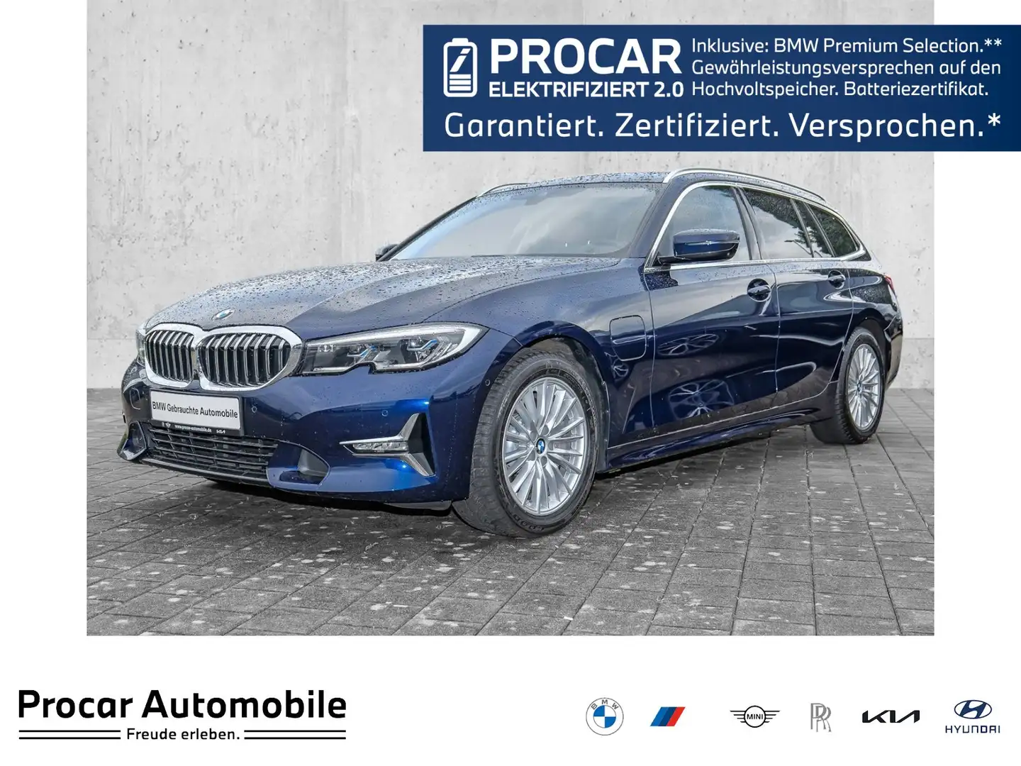 BMW 330 e HUD RFK NAVI LED Laser Sound Syst. DAB Blau - 1