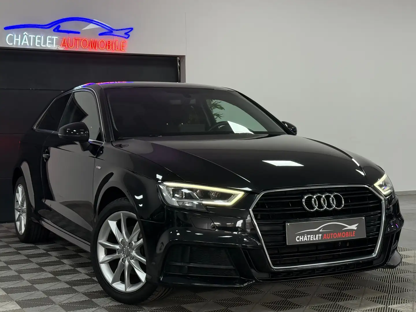 Audi A3 ‼️‼️RÉSERVÉ‼️‼️ Zwart - 1