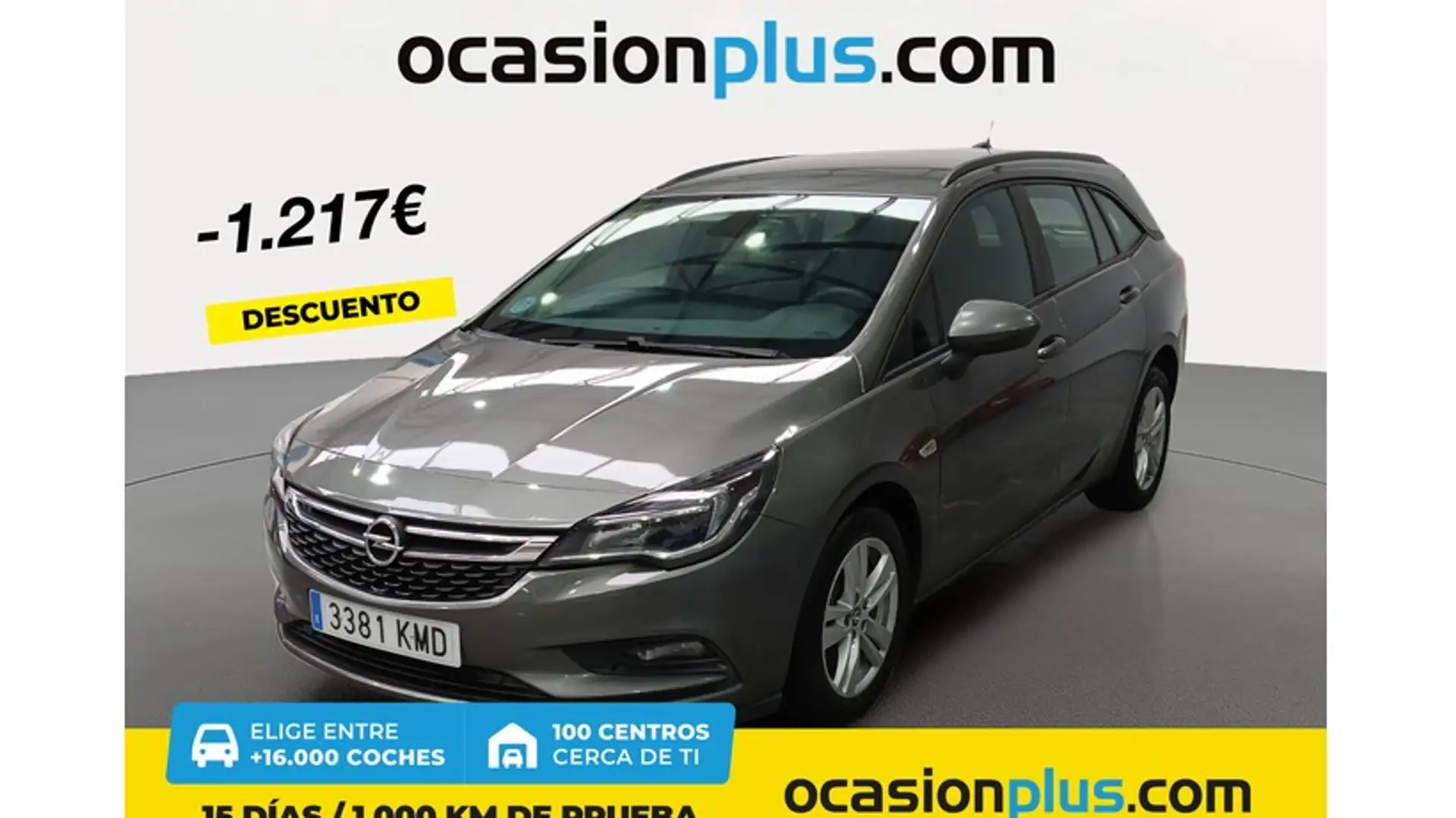 Opel Astra ST 1.6CDTi Selective 110 Gris - 1