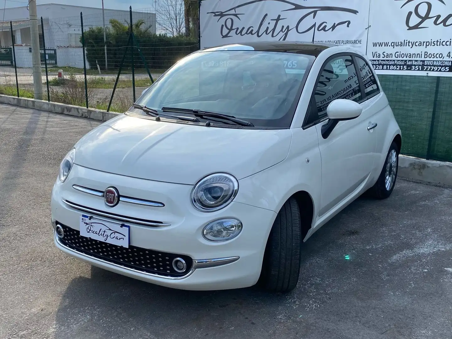 Fiat 500 1.0 hybrid 70cv dolcevita Bianco - 2