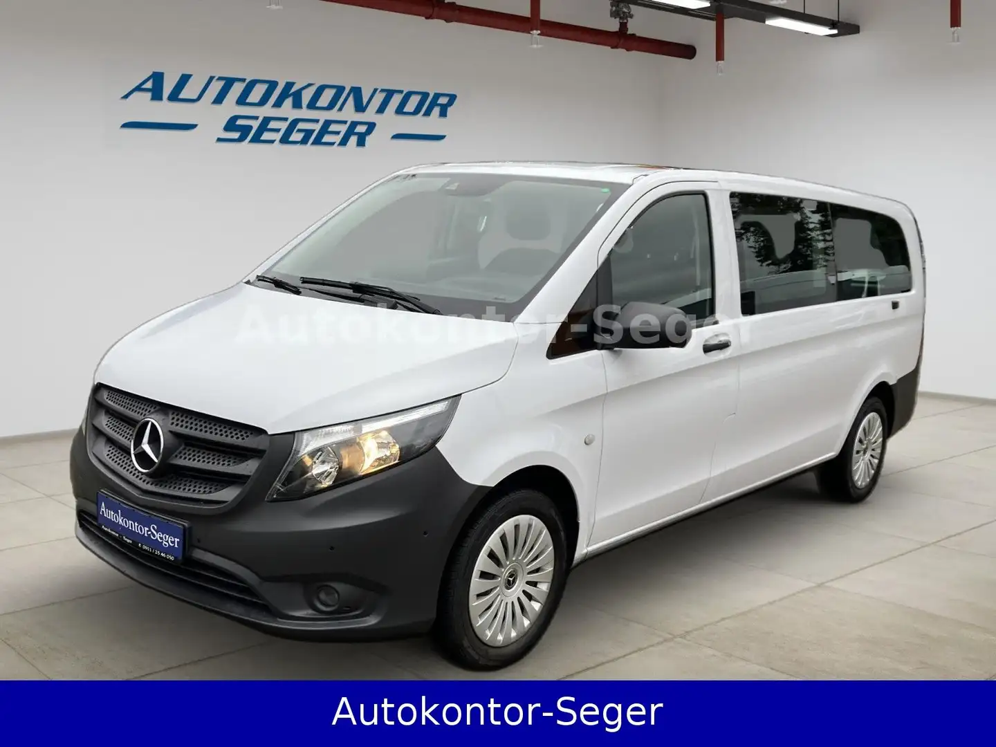 Mercedes-Benz Vito Tourer 114 Pro extralang Rückfahrka Spurhal Weiß - 1