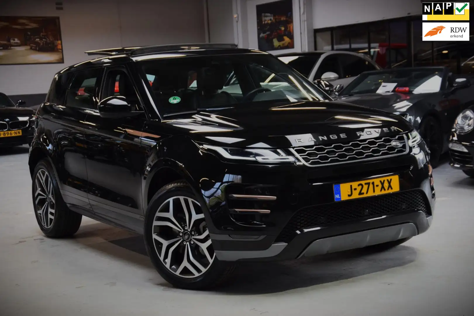 Land Rover Range Rover Evoque 1.5 P300e AWD R-Dynamic SE Leder|Navi|Facelift|Org Schwarz - 1