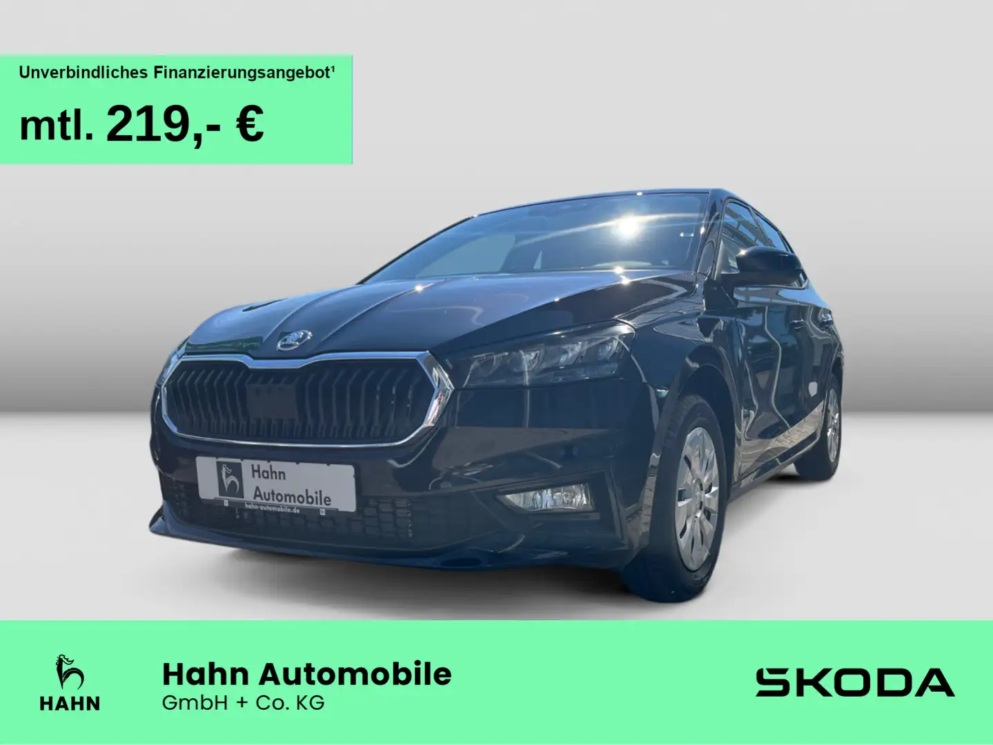 Skoda Fabia Selection 1,0 TSI 85 kW 7-Gang-DSG Parken Schwarz - 1