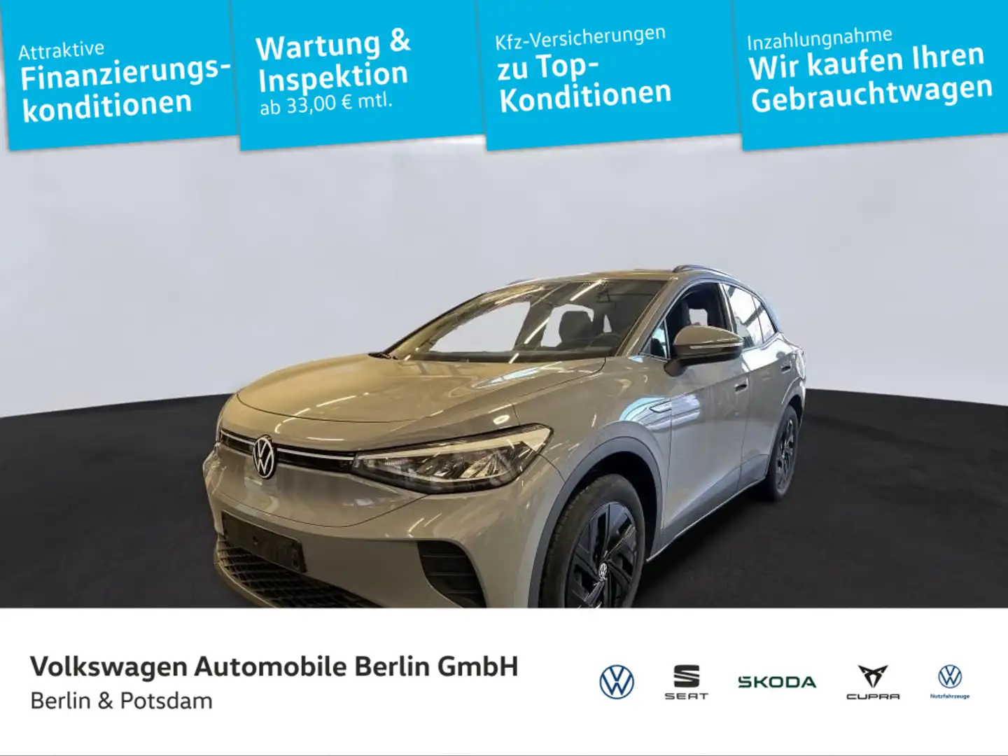 Volkswagen ID.4 Pro Performance NAVI PDC AHK LED Grau - 1