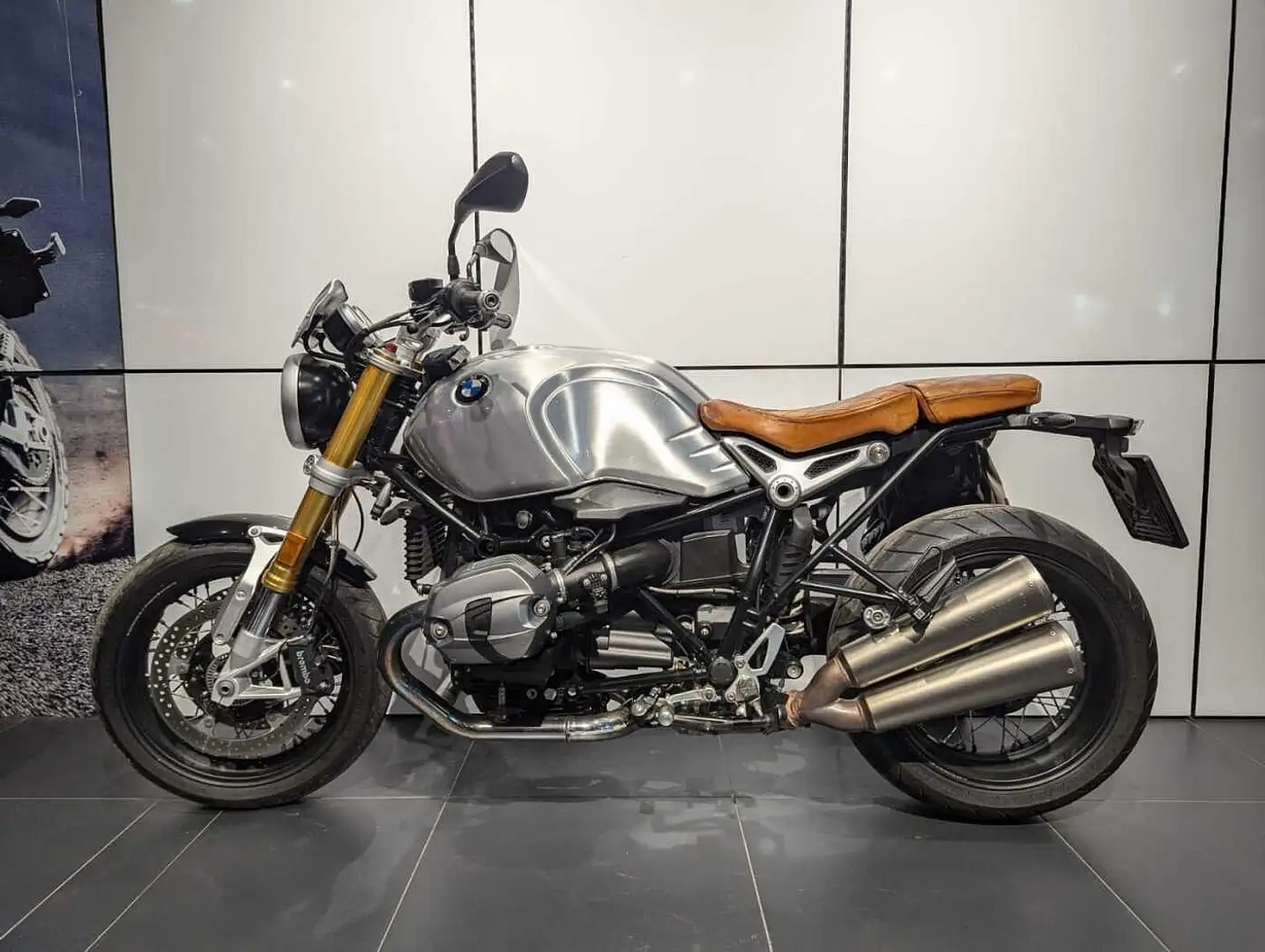 BMW R nineT R NINE T Gris - 1