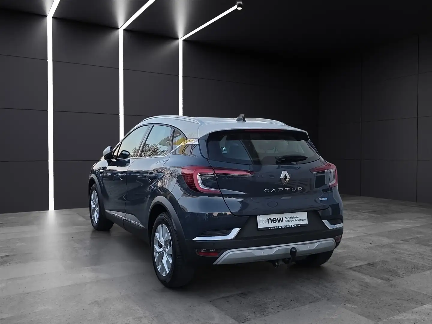 Renault Captur INTENS E-TECH Plug-in 160 Navi Rückfahrkamera Sitzheizung AHK Blau - 2