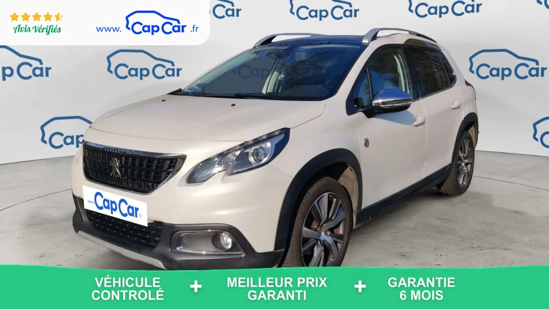 Peugeot 2008 2017 1.2 PureTech 110 Crossway Blanc - 1
