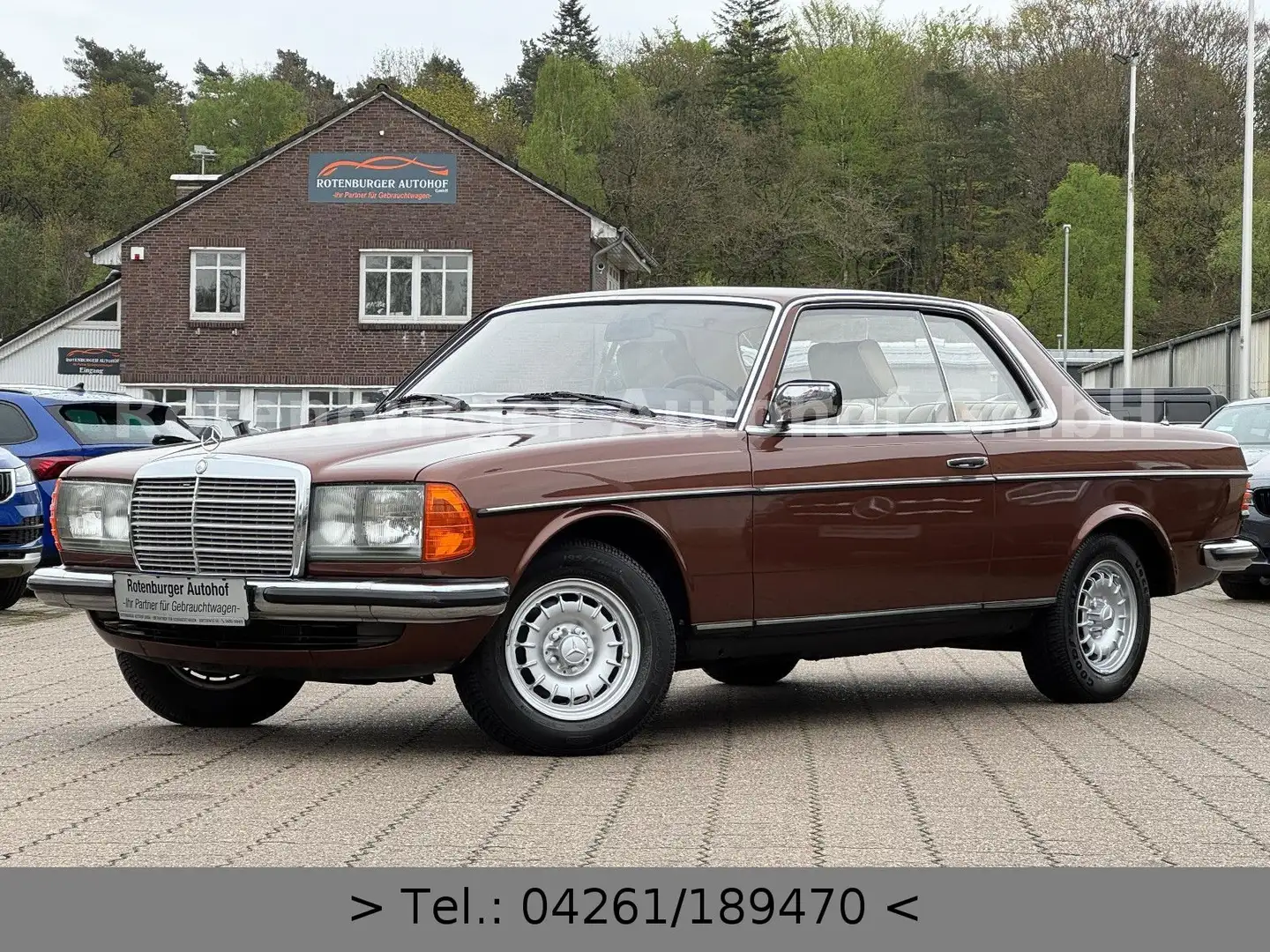Mercedes-Benz 230 *COUPE*W123*AUTOMATIK*H-ZULASSUNG*LEDER* Marrón - 1