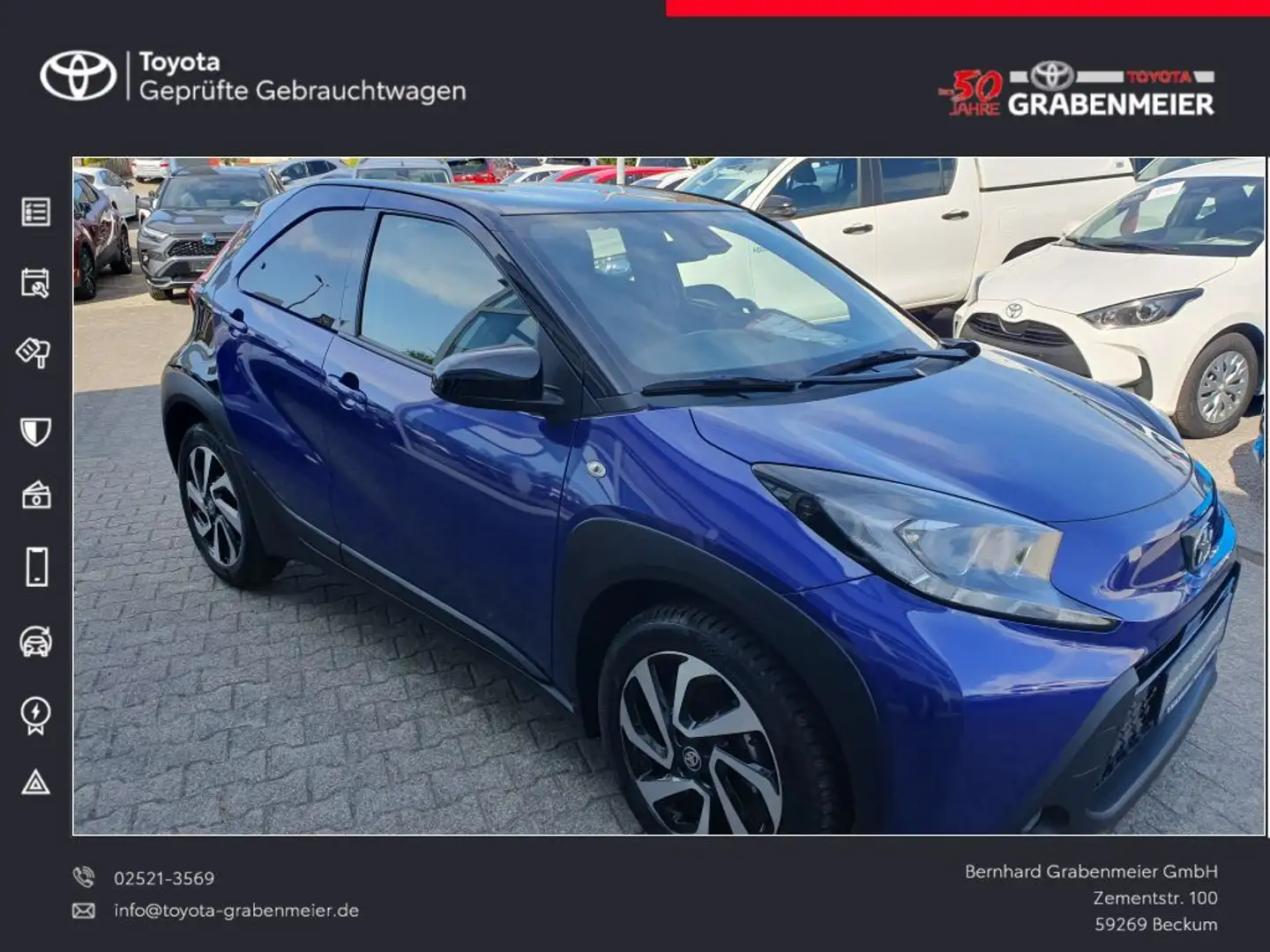 Toyota Aygo X Pulse Bleu - 1