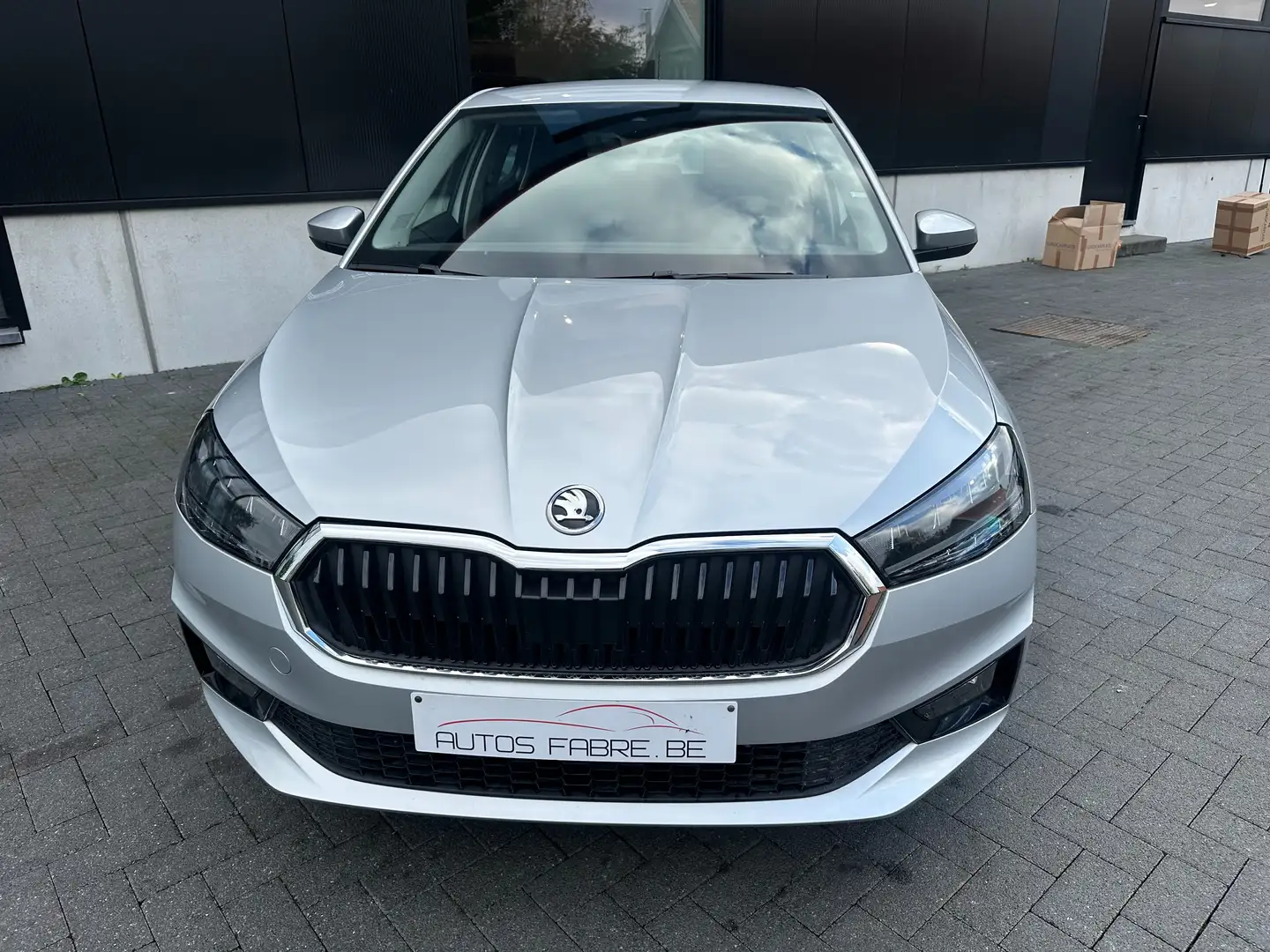 Skoda Fabia 1.0i 115pk DSG Automaat Verw zetels NIEUW !!!! Zilver - 2
