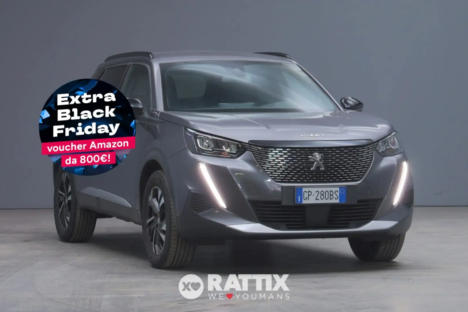 Peugeot 2008 1.2 Puretech 130CV Allure Grau - 1